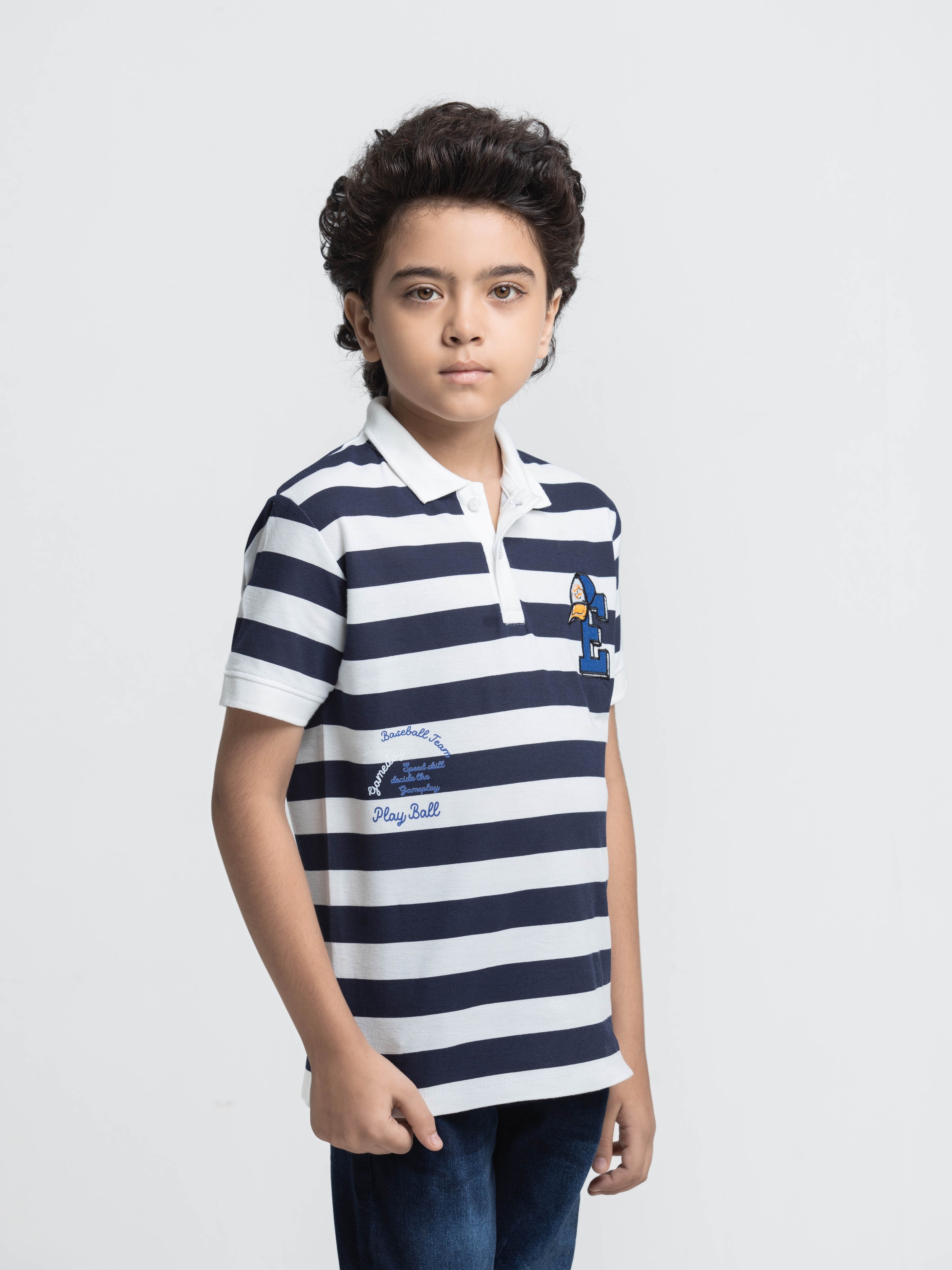 Striped Polo - EBTPS6-047