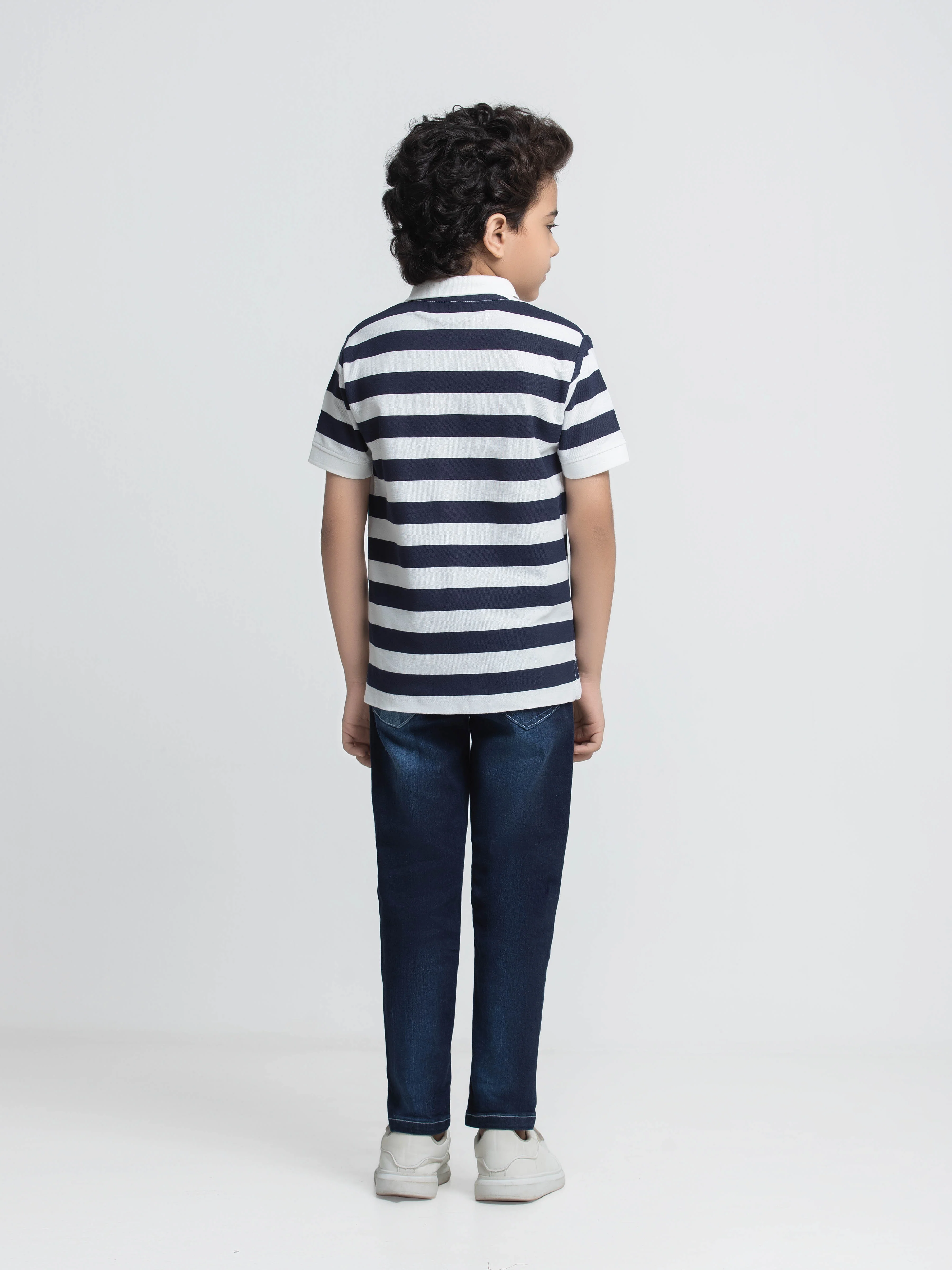 Striped Polo - EBTPS6-047 - Image 4