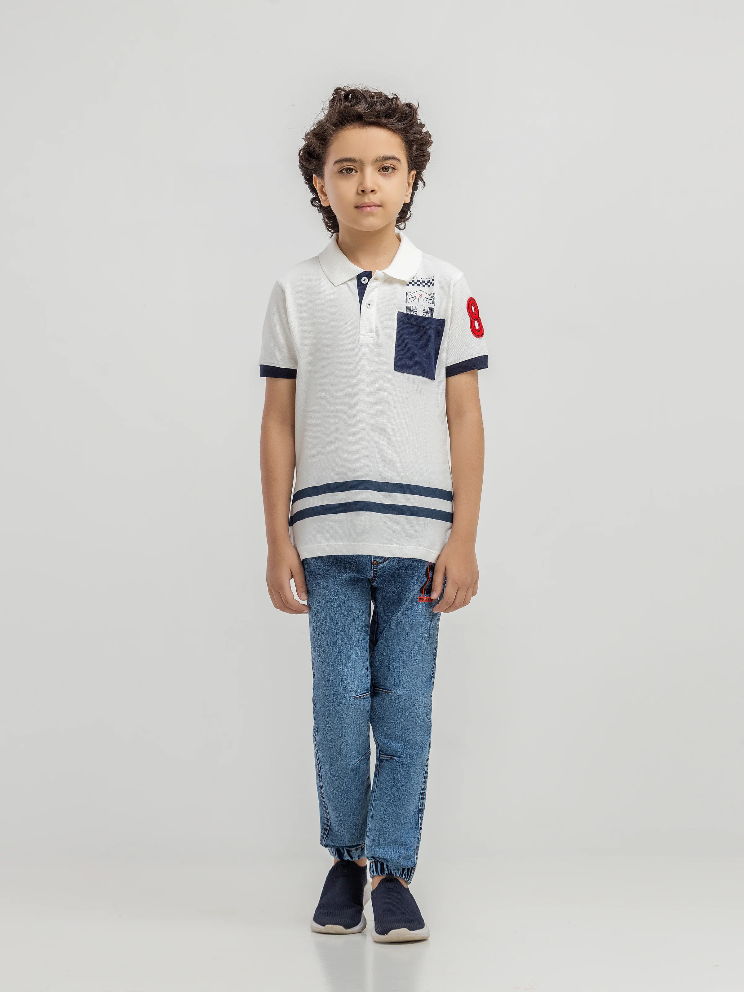 Cut & Sew Polo - EBTPS6-026
