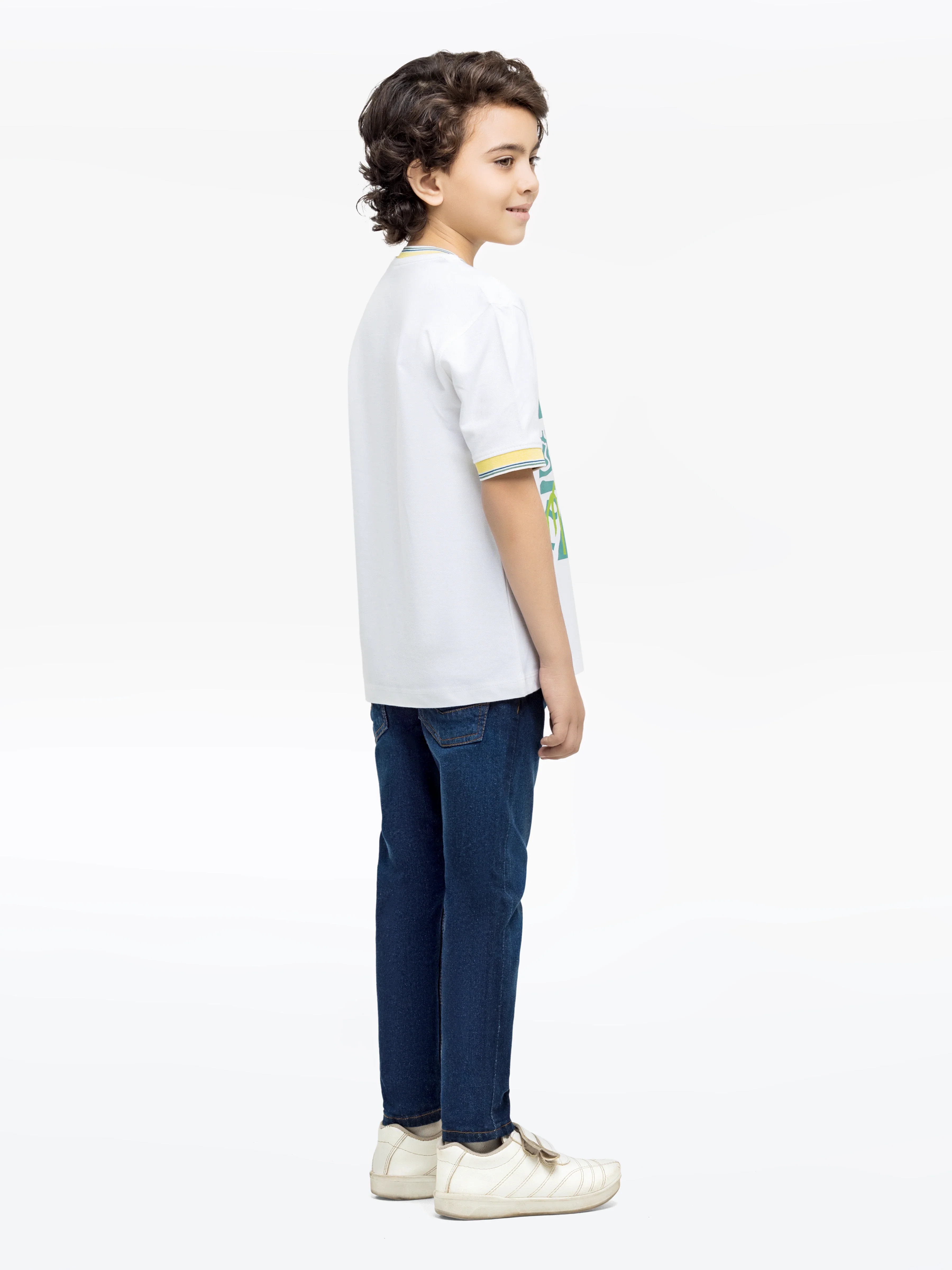 Time To Vibe Ringer Tee - EBTTS24-070 - Image 5