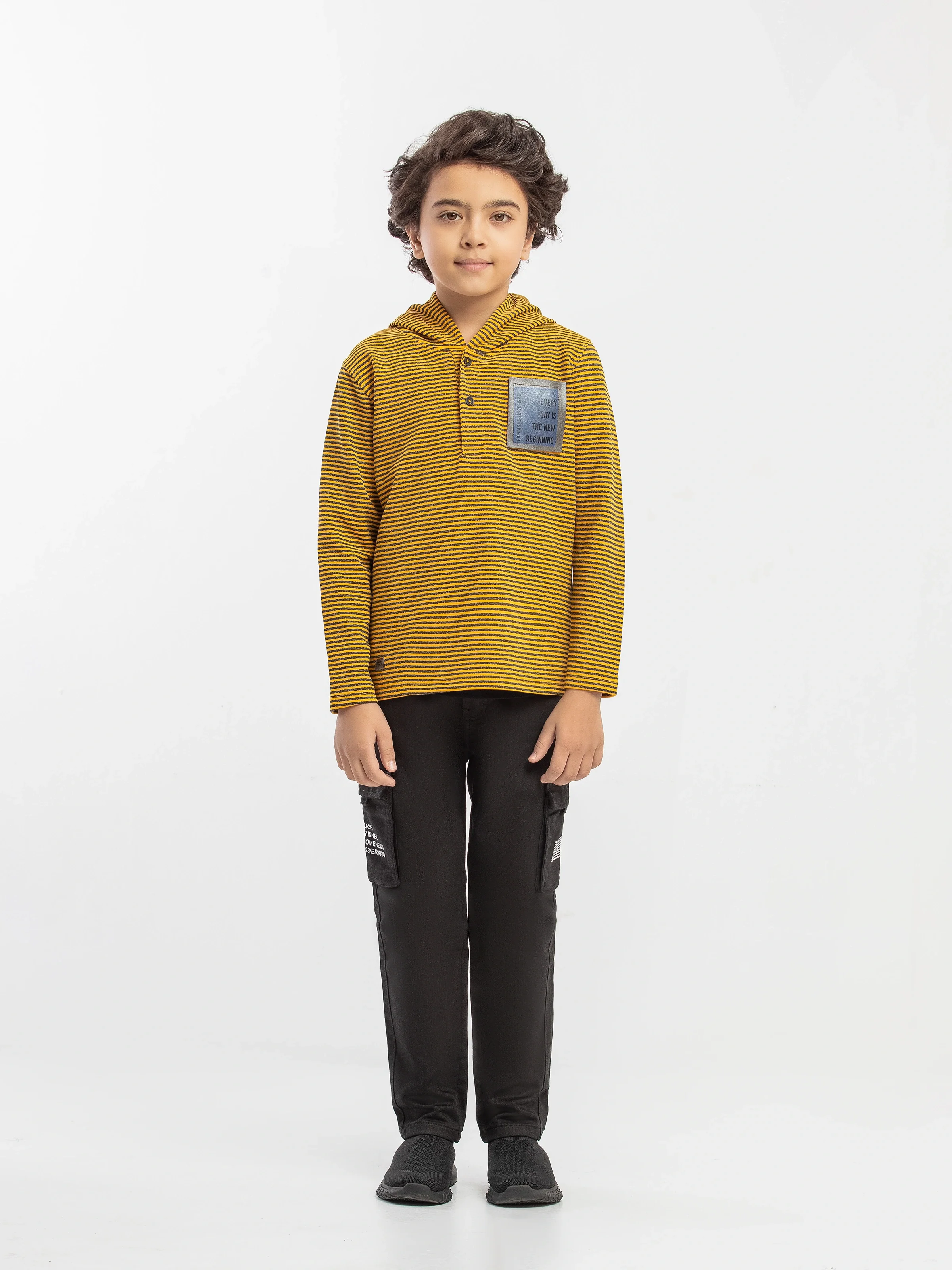 Striped Hoodie - EBTH5-003 - Image 2