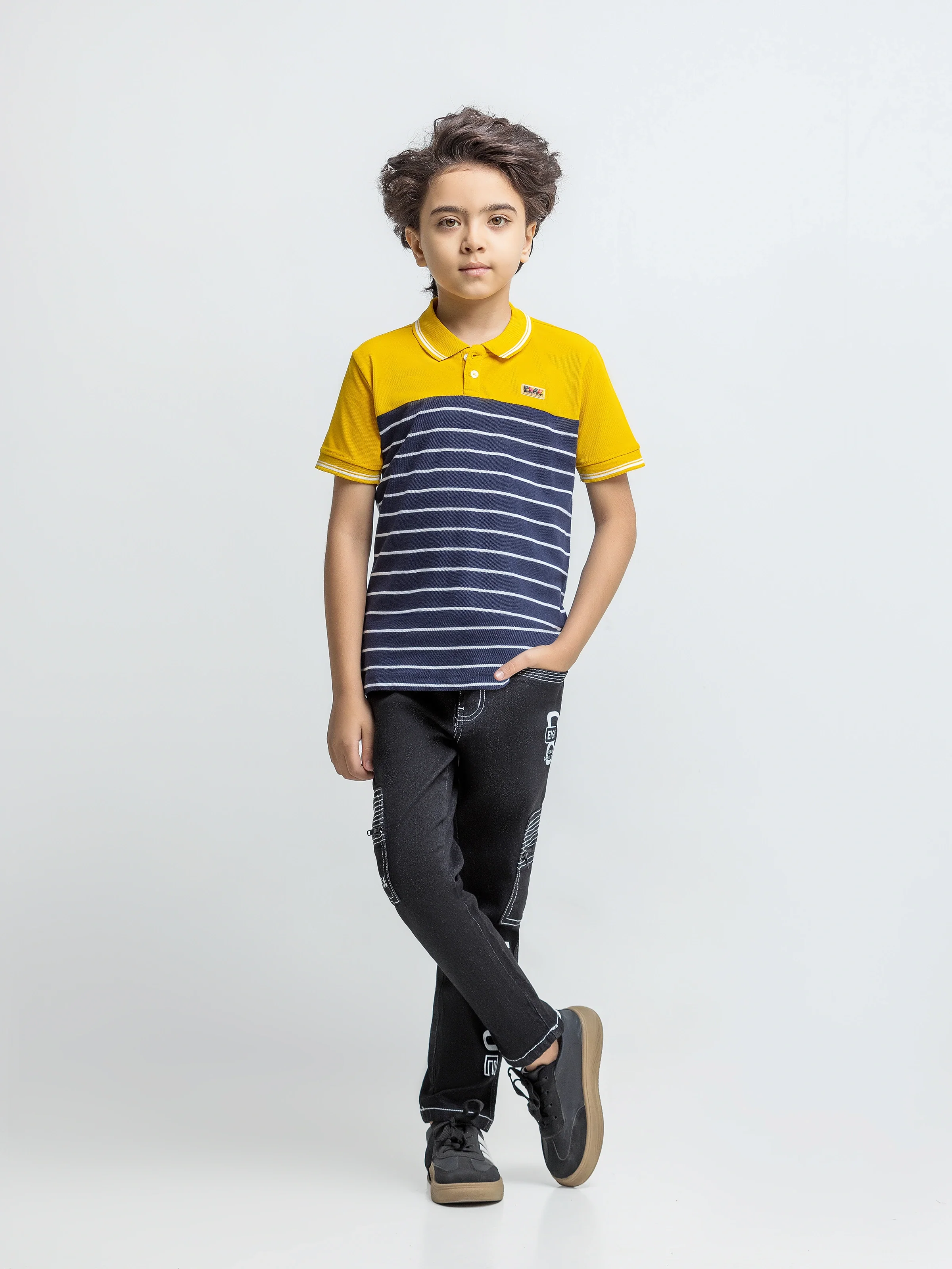 Cut & Sew Polo - EBTPS6-054 - Image 2