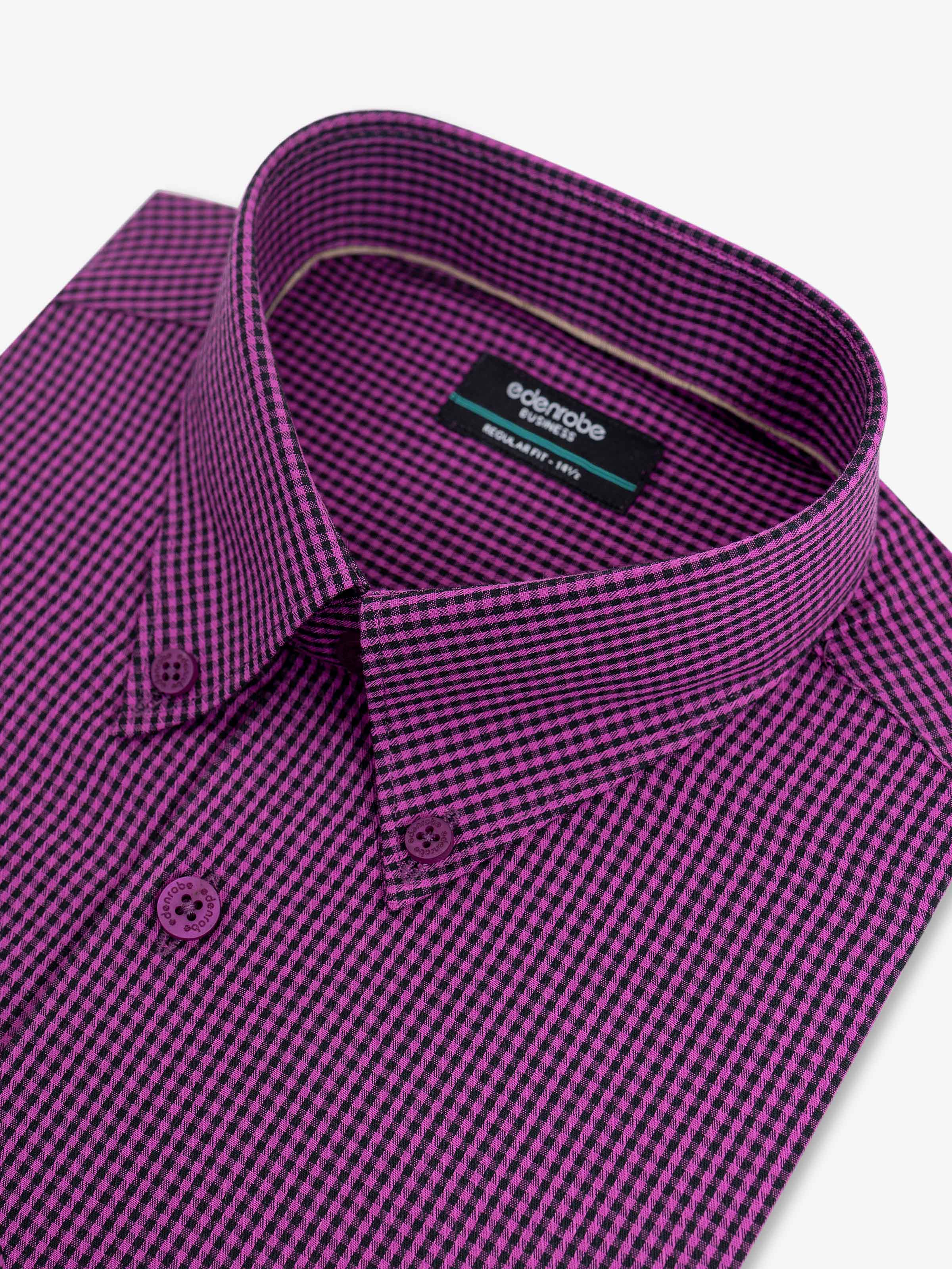 Business Check Shirt - EMTSB6-243 - Image 4