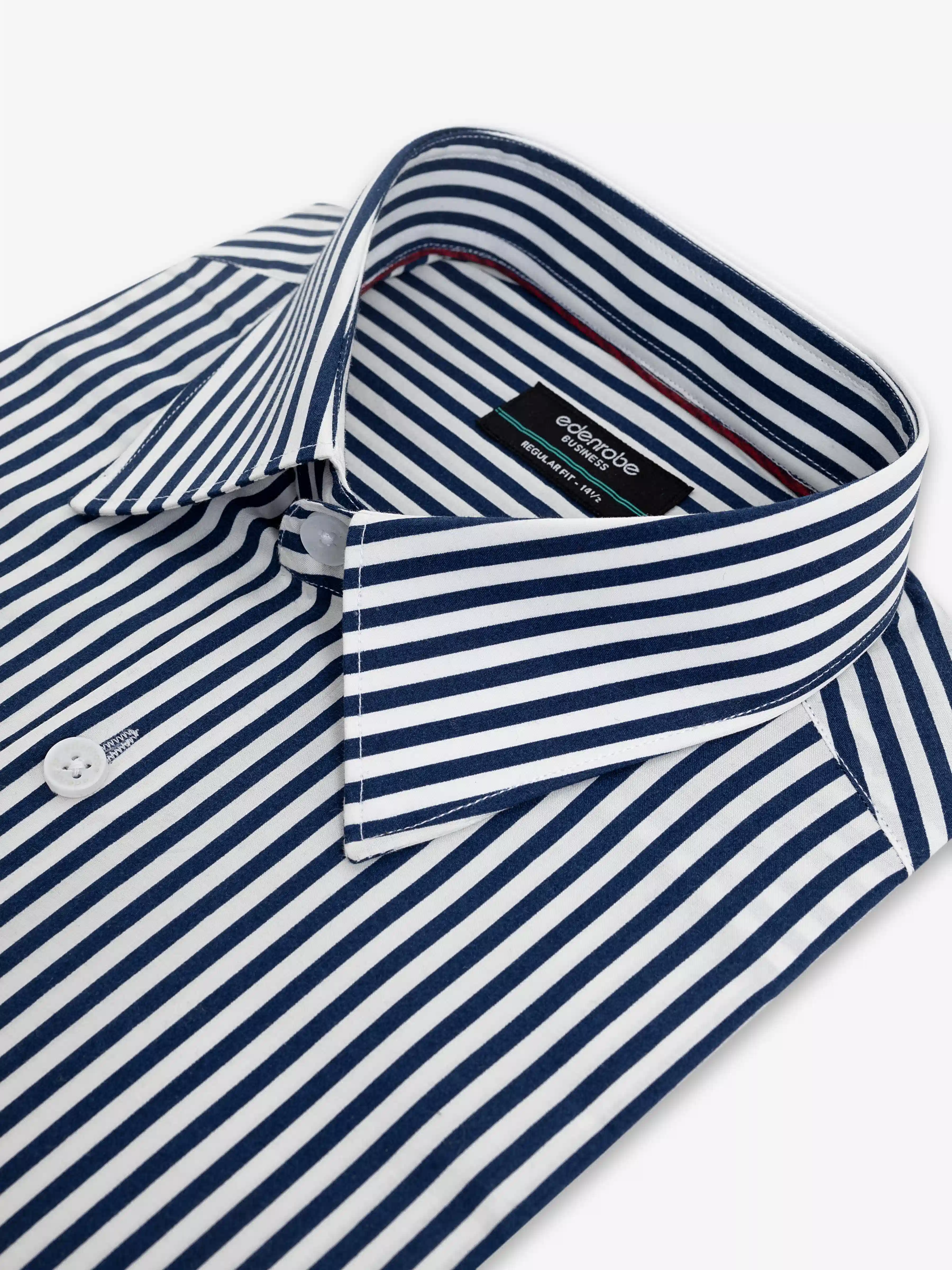 Business Striped Shirt - EMTSB6-239 - Image 3