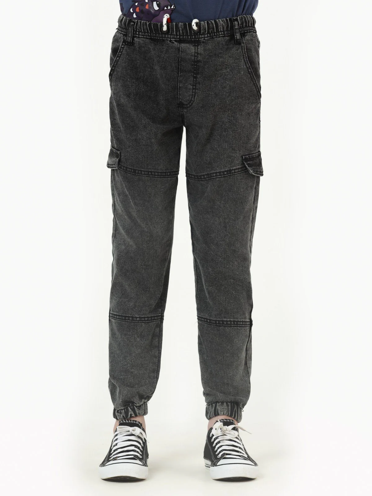 Denim Cargo Trouser - EBBT22-011