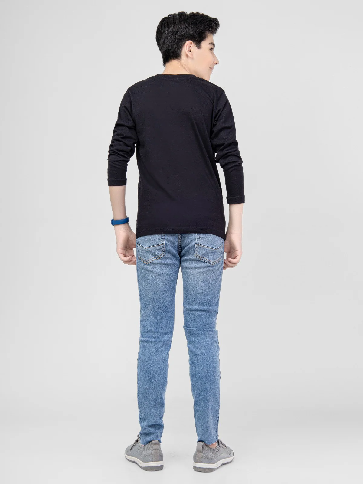 Full Sleeves Basic Tee - EBTBF21-002 - Image 3