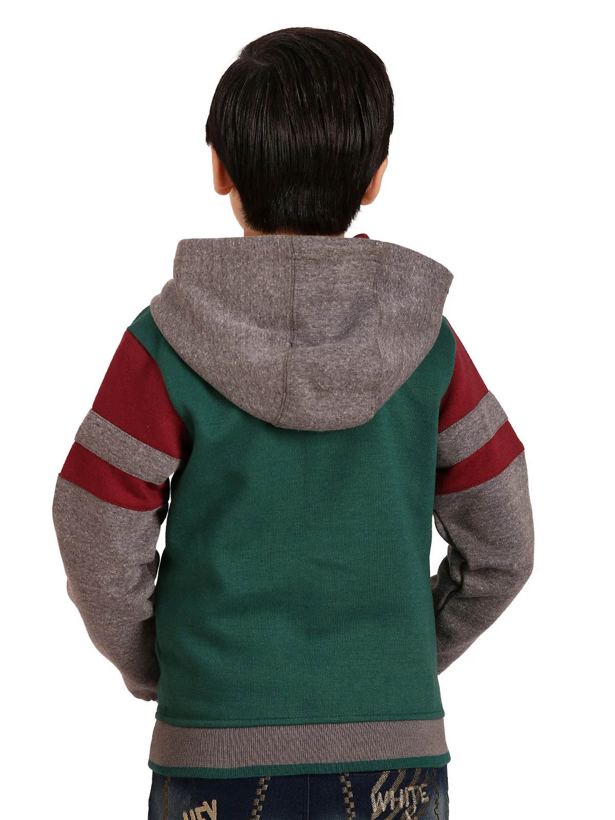 Snap Button Hoodie - EBTH19-027 - Image 3