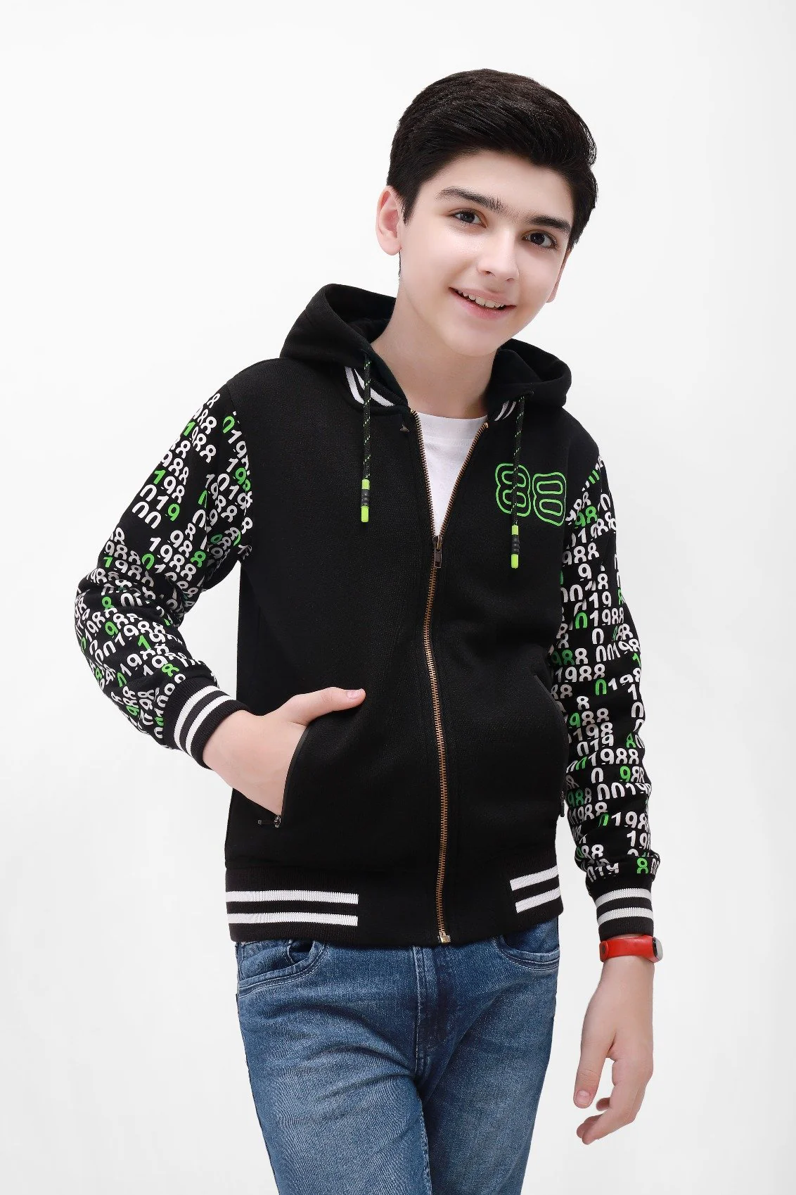Zipper Hoodie - EBTH21-008