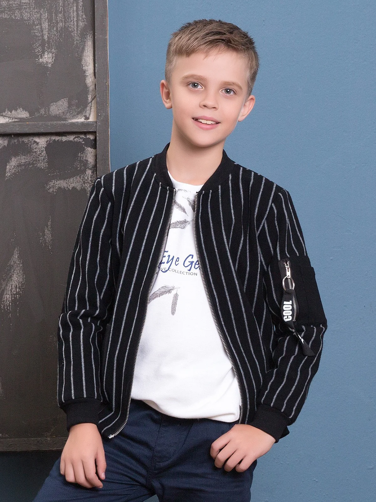 Striped Jacket - EBTJ17-12030