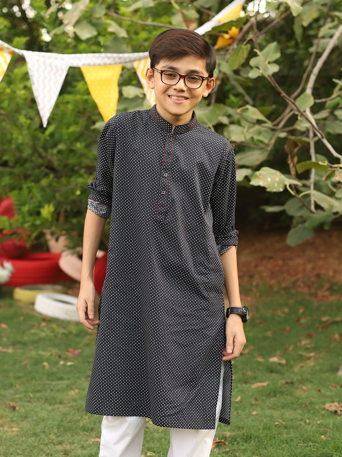 Cotton Kurta - EBTK20-3705 - Image 2