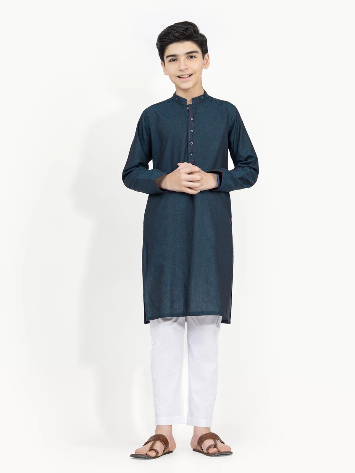 Cotton Kurta - EBTK22-3773 - Image 4