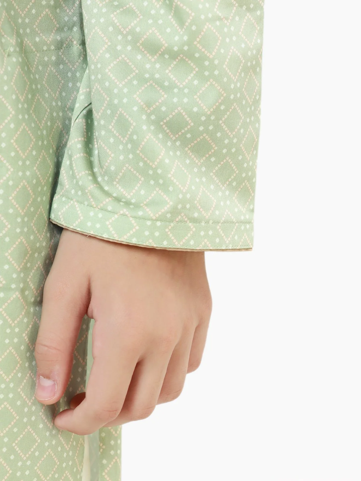 Embroidered Cotton Kurta - EBTK22-3827 - Image 4
