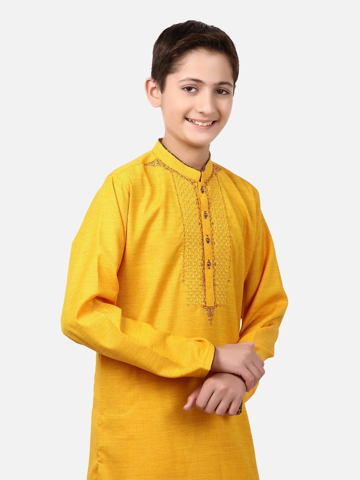 Embroidered Blended Kurta - EBTKC18-010 - Image 2