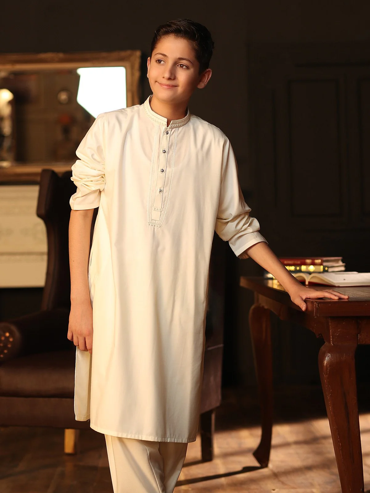 Embroidered Viscose Shalwar Kameez - EBTKS19-3625 - Image 2