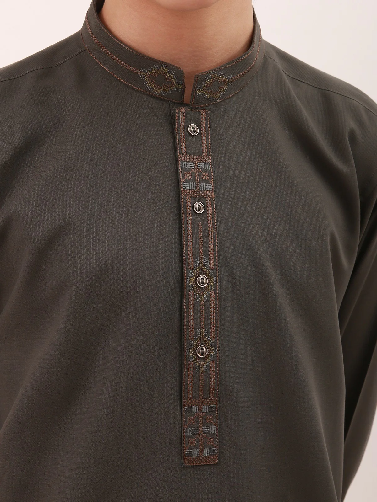 Embroidered Viscose Shalwar Kameez - EBTKS20-3693 - Image 2