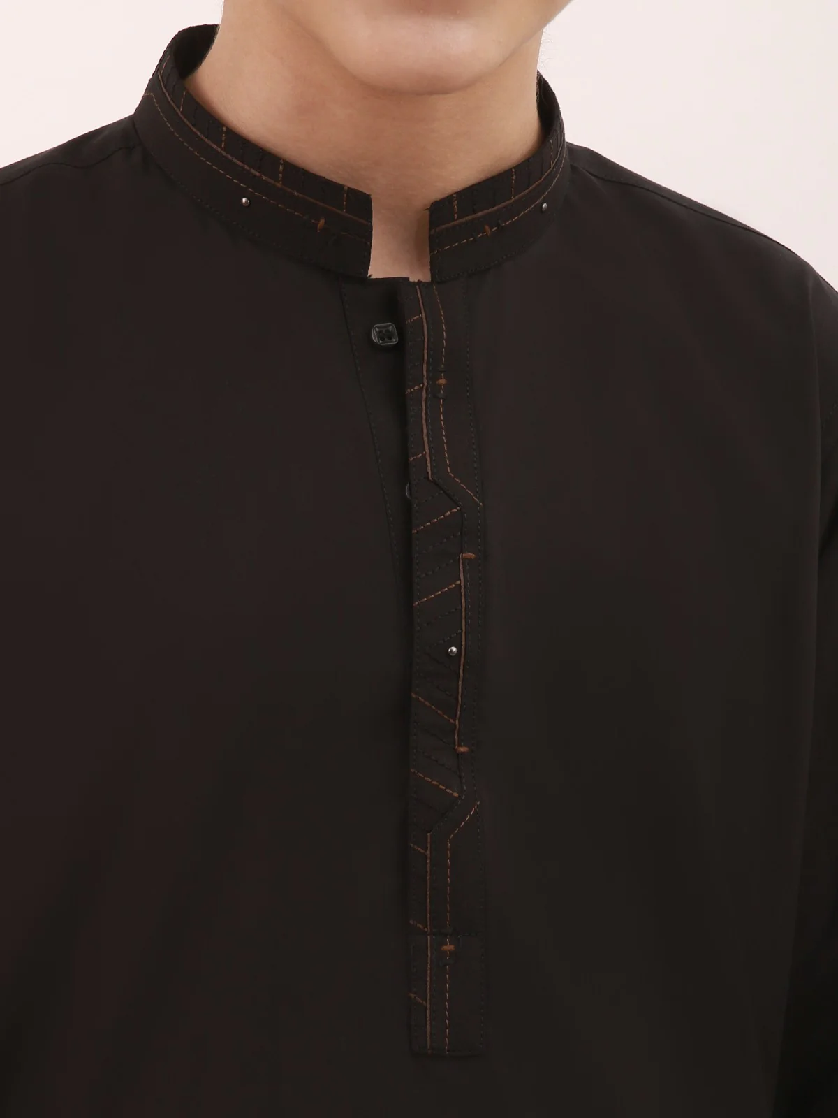 Embroidered Blended Shalwar Kameez - EBTKS21-3678 - Image 2