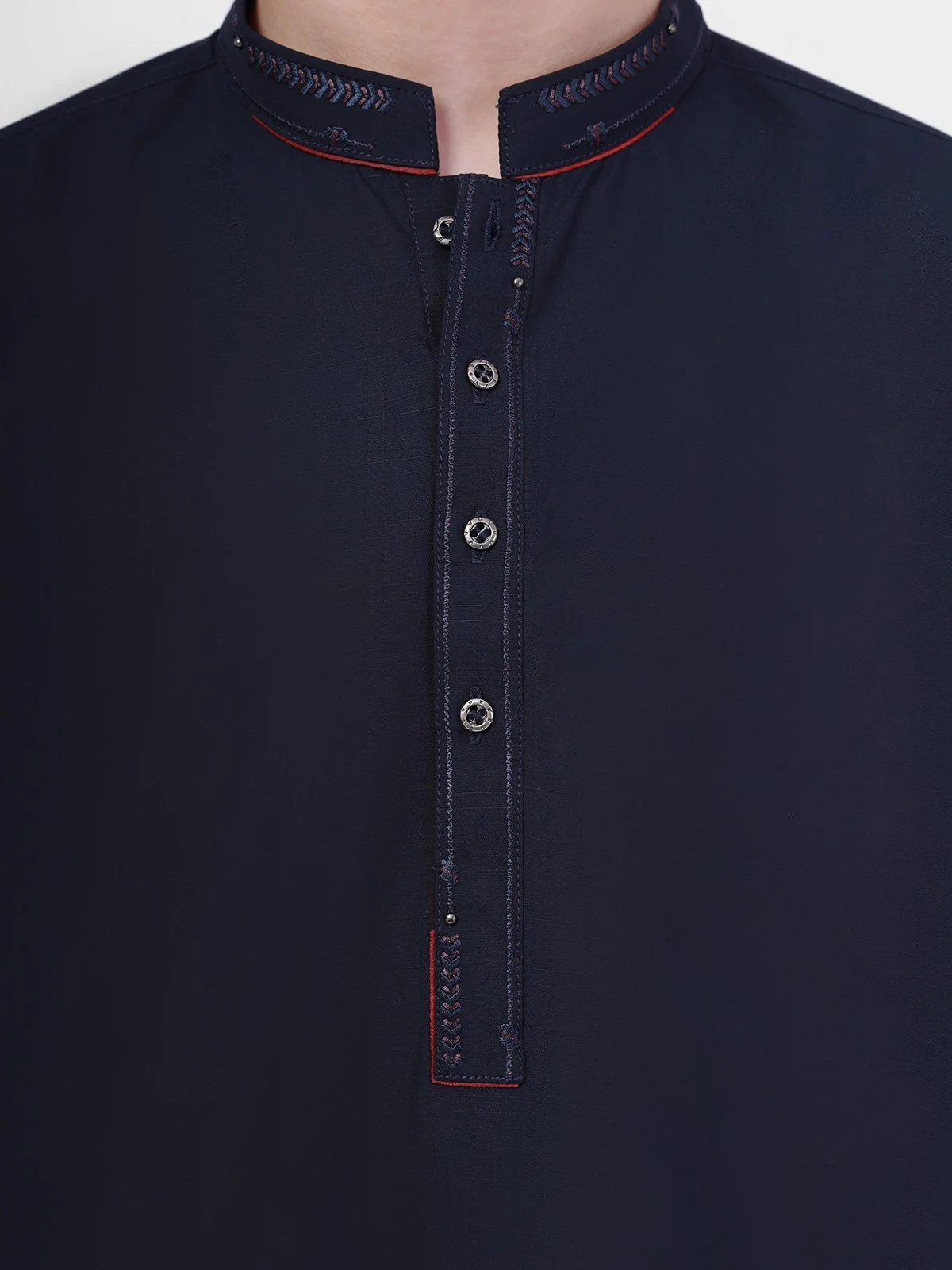 Embroidered Blended Shalwar Kameez - EBTKS21-3751 - Image 2