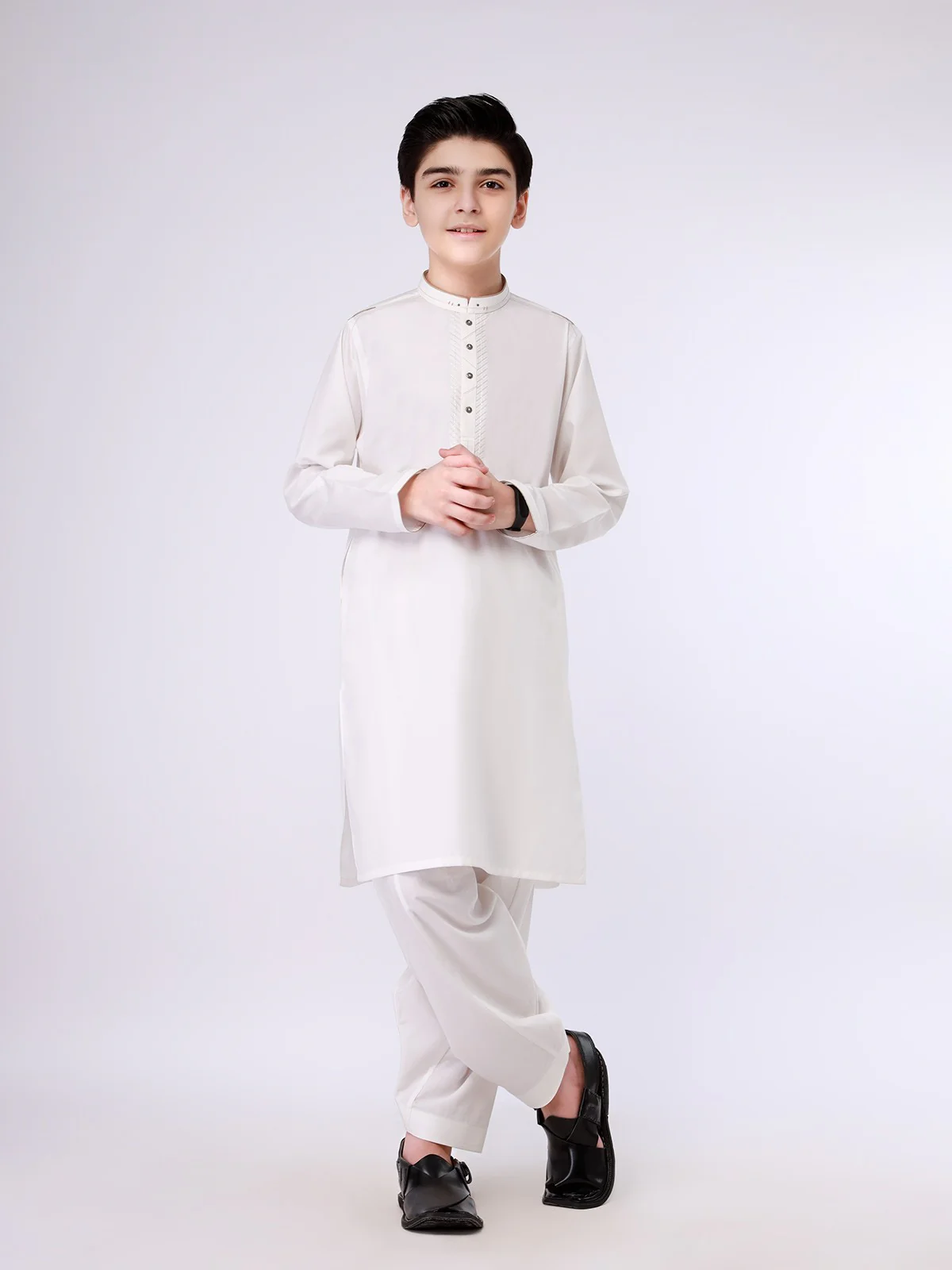 Embroidered Cotton Shalwar Kameez - EBTKS21-3752