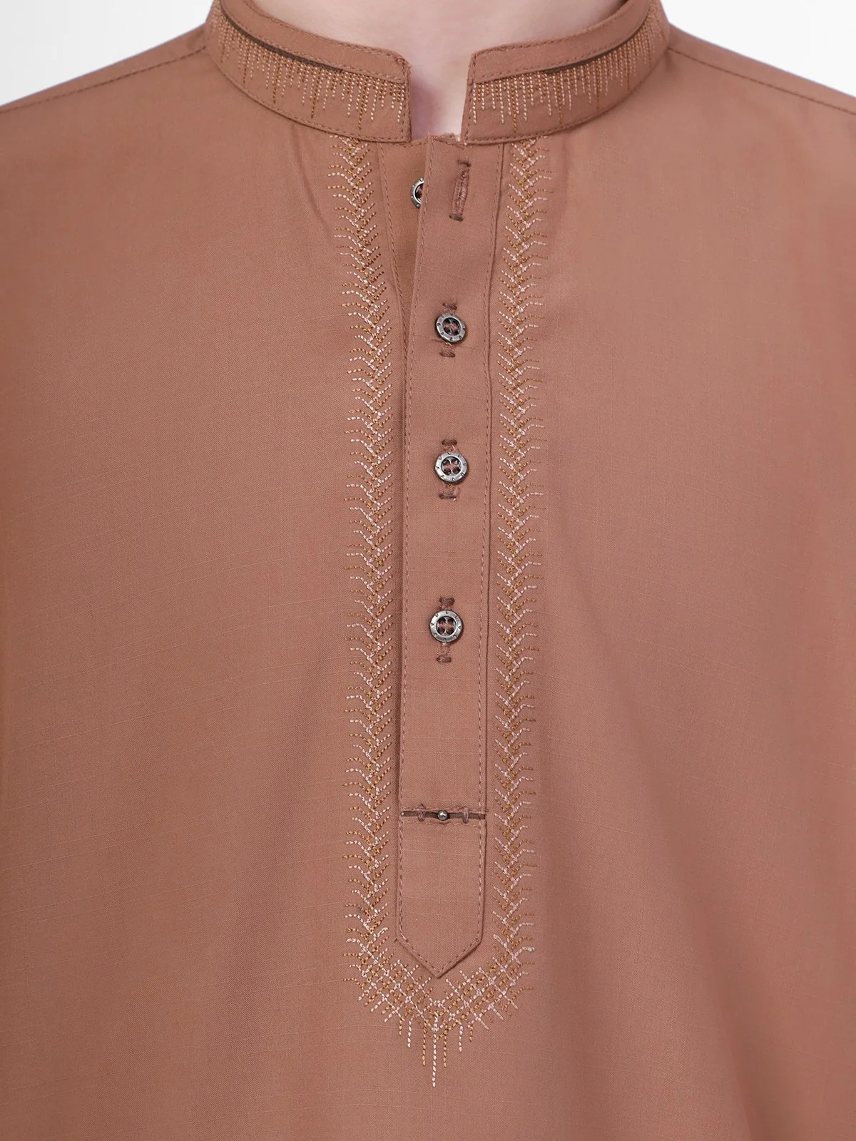 Embroidered Blended Shalwar Kameez - EBTKS21-3754 - Image 3