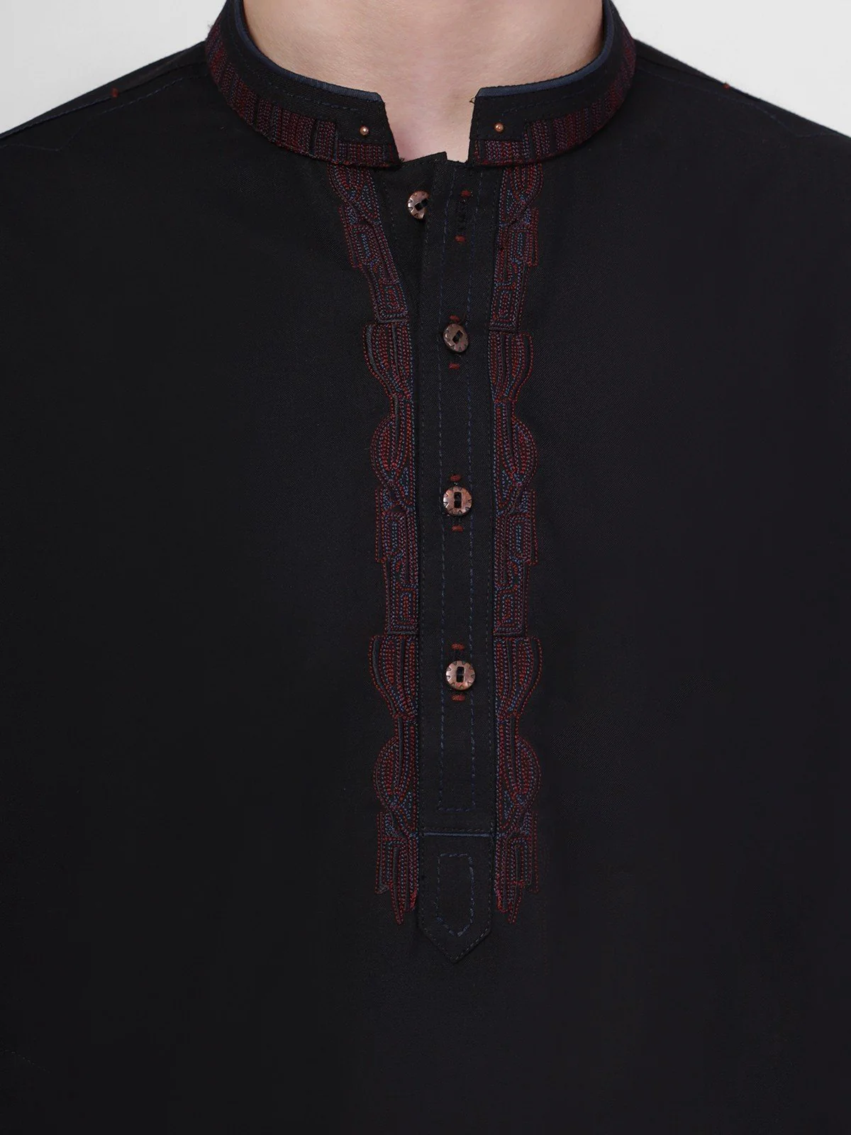 Embroidered Blended Shalwar Kameez - EBTKS22-3768 - Image 2