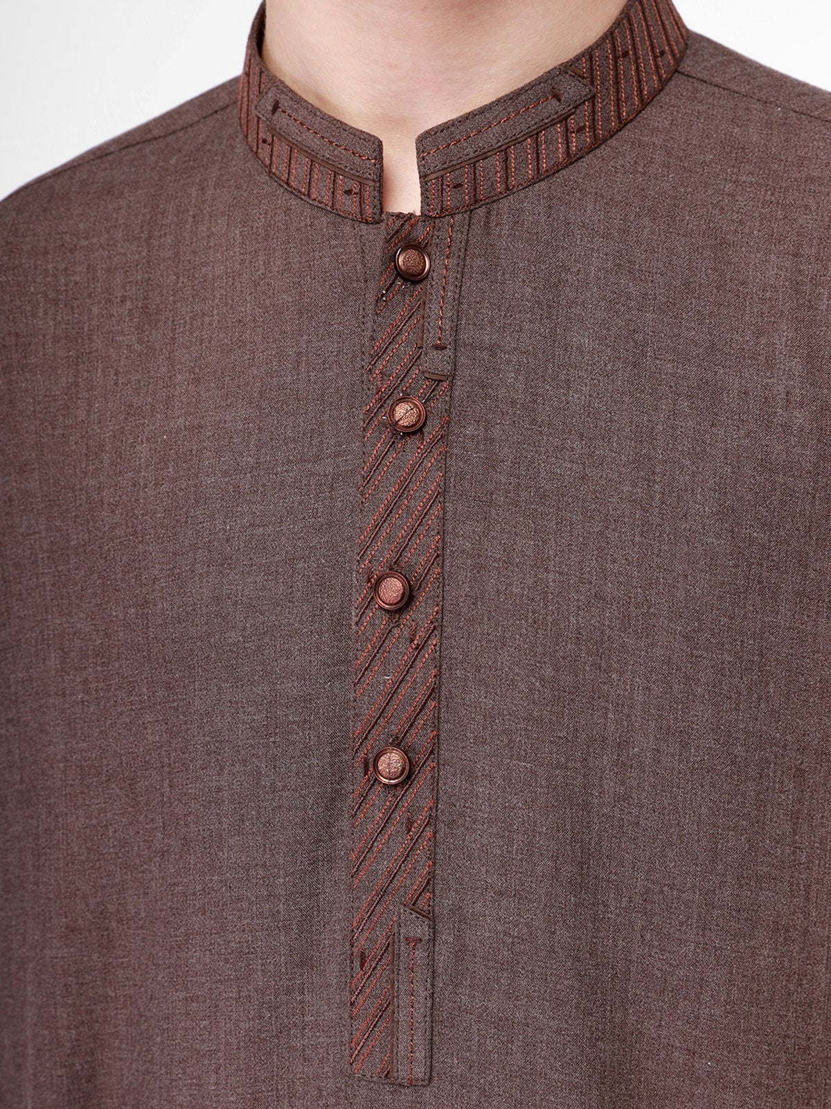 Embroidered Blended Shalwar Kameez - EBTKS22-3770 - Image 2