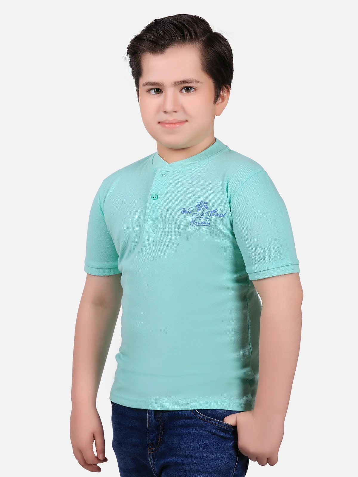Band Collar Basic Polo - EBTPS19-022 - Image 2
