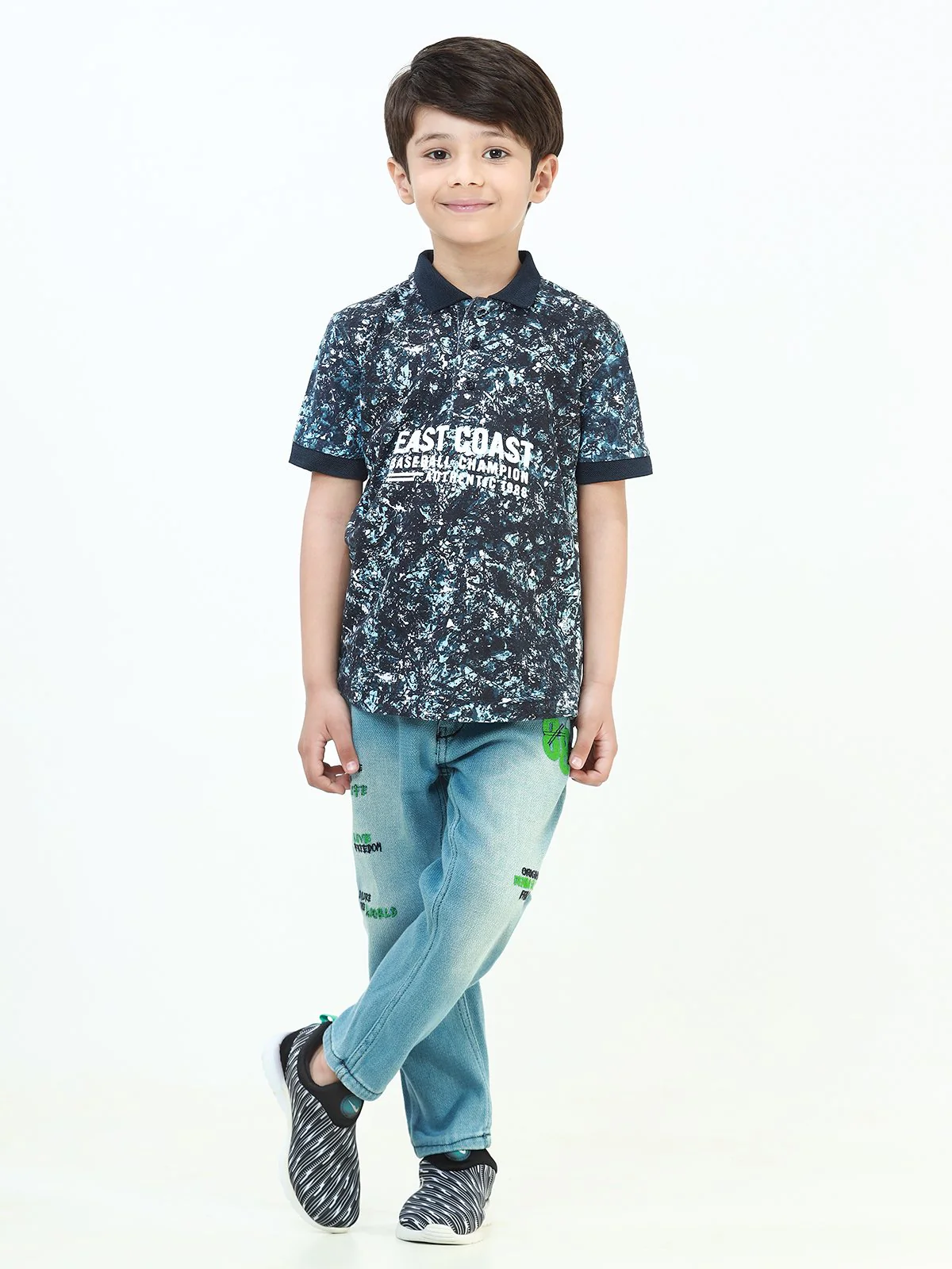 All Over Print Polo - EBTPS22-030