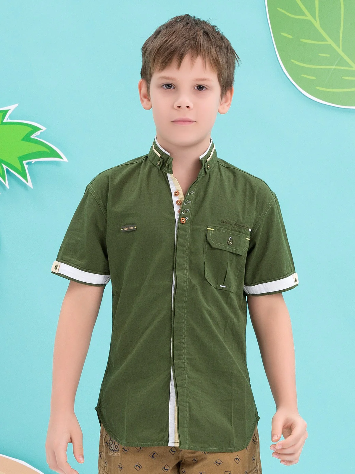 Half Sleeves Basic Shirt - EBTS17-14320