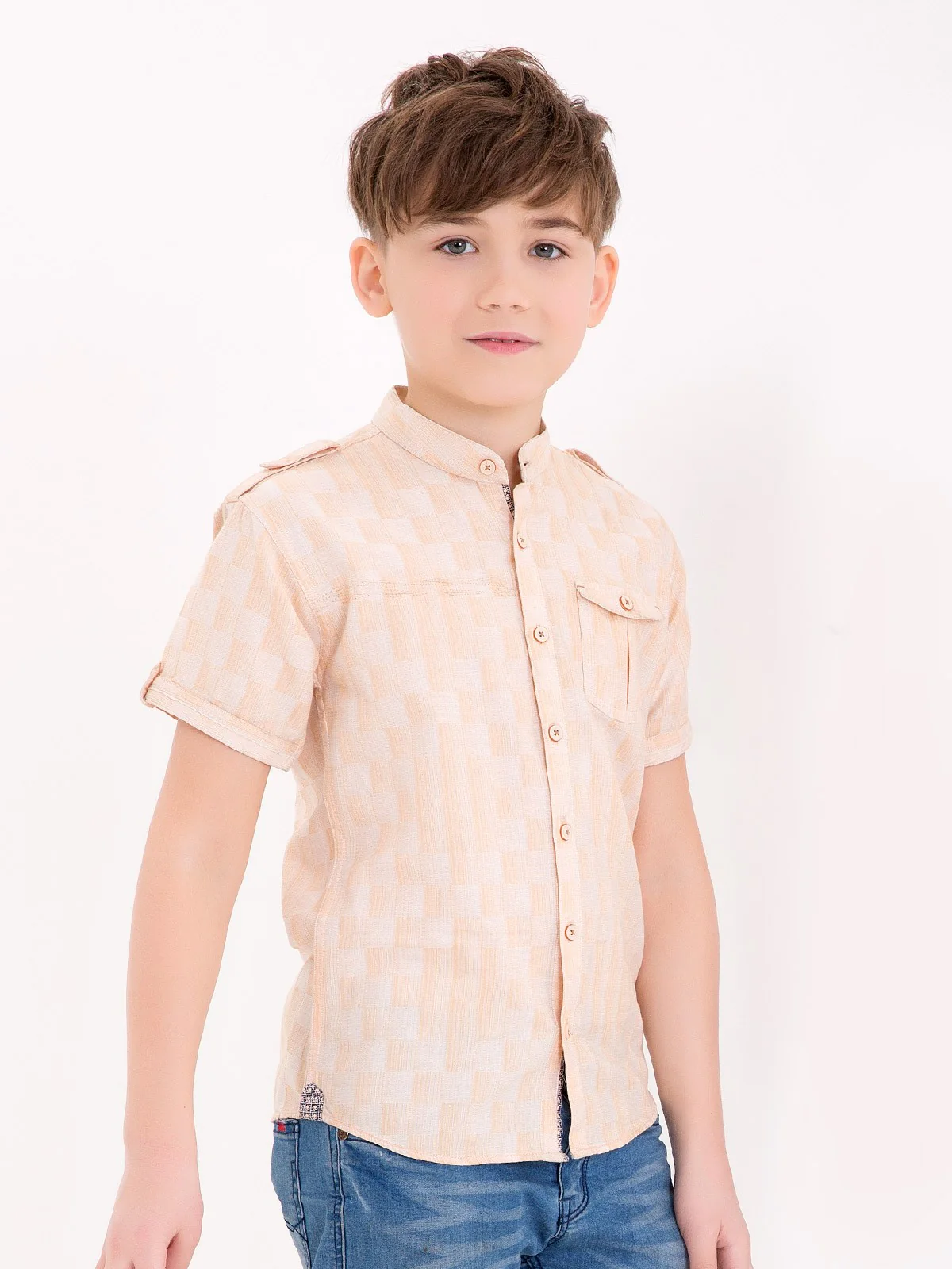 Half Sleeves Printed Shirt - EBTS18-27170