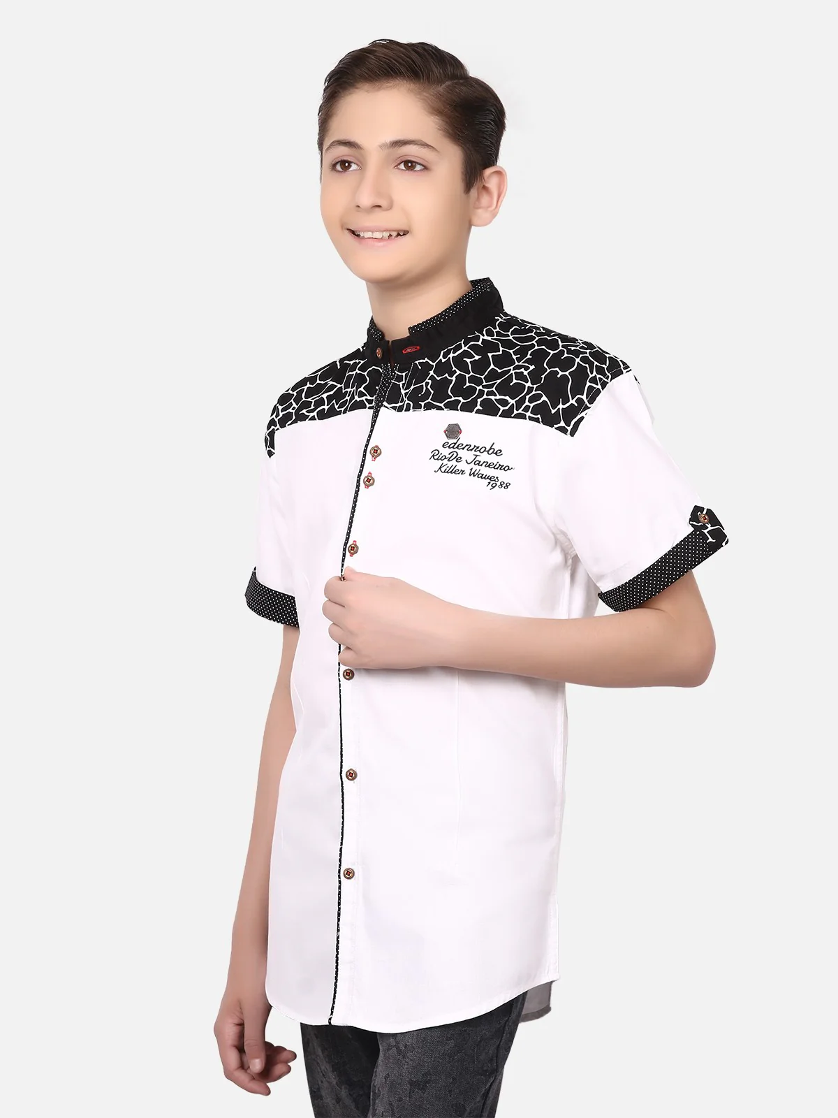 Half Sleeves Printed Shirt - EBTS19-14373 - Image 2