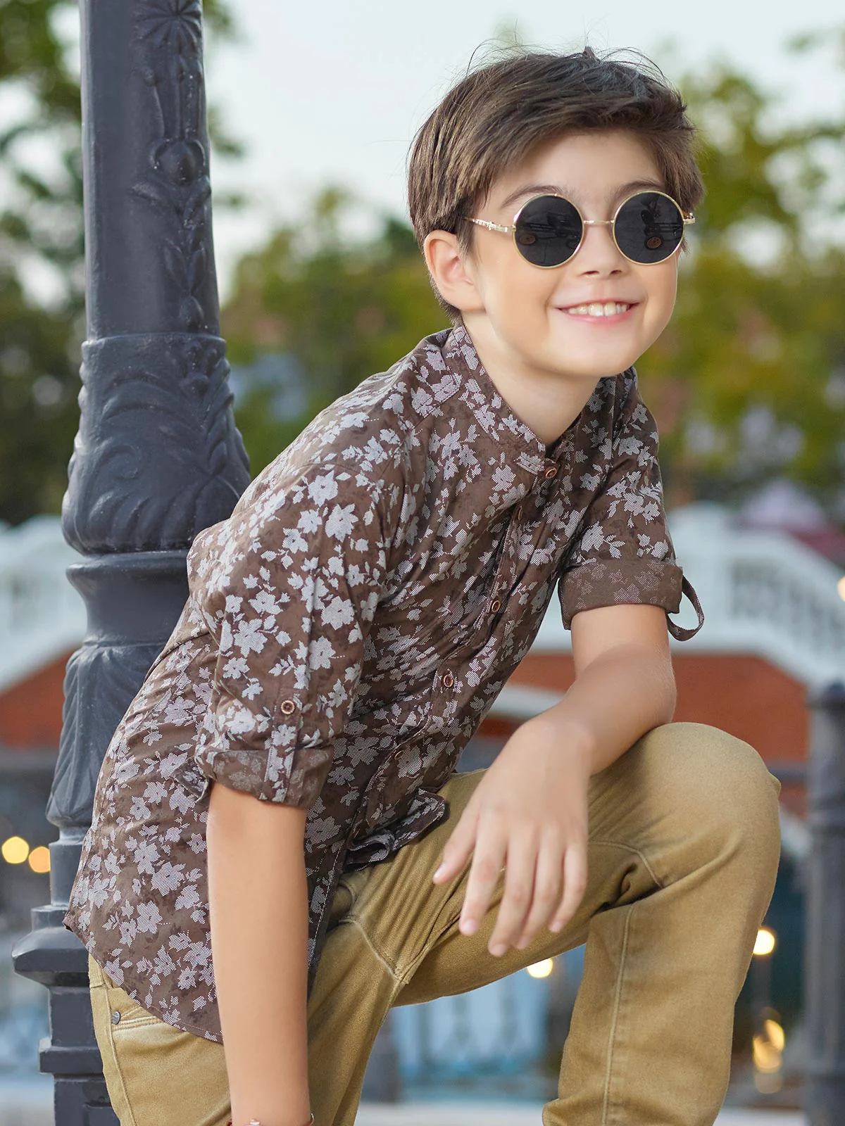 Half Sleeves Printed Shirt - EBTS19-27217 - Image 2