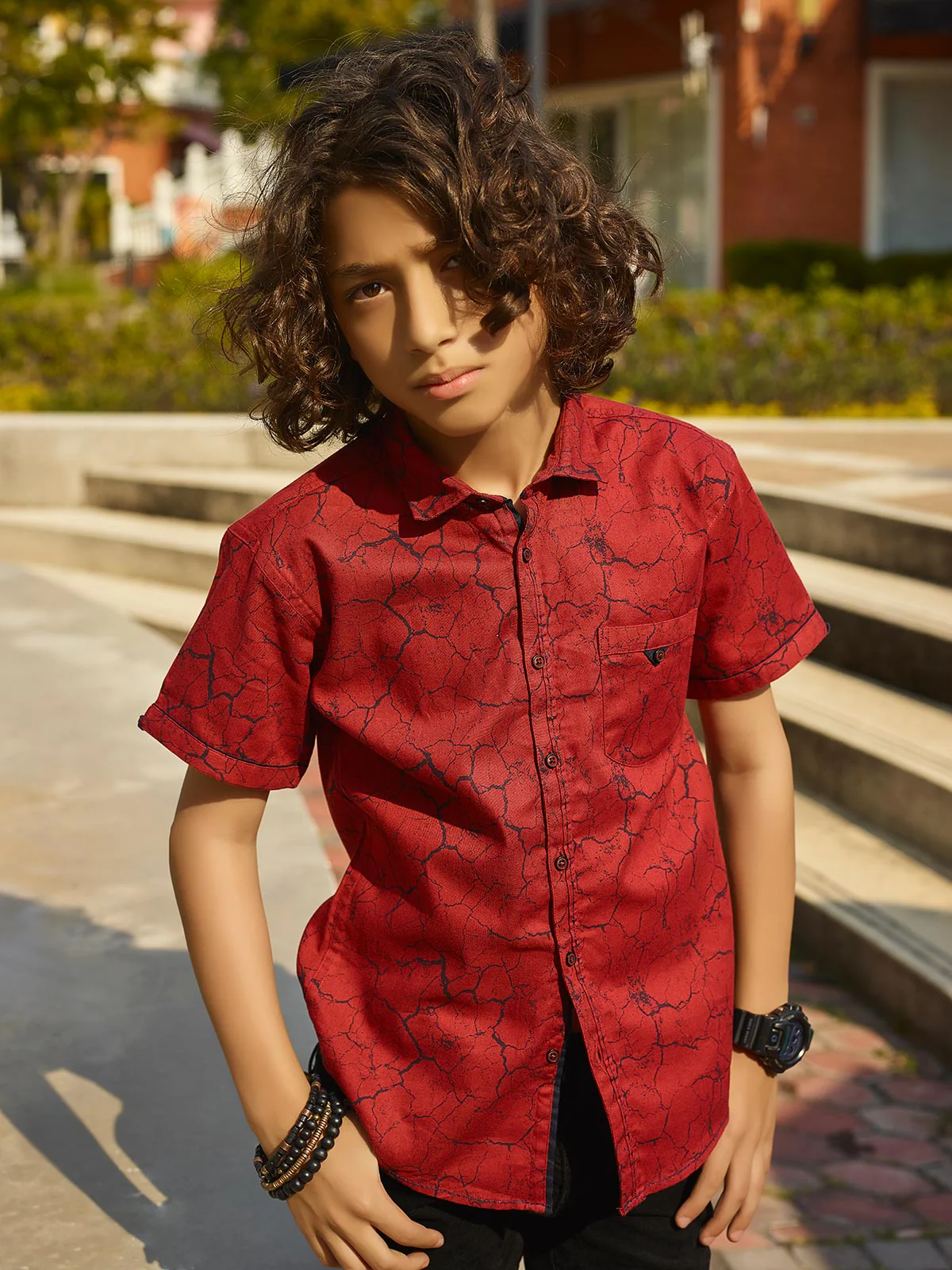 Half Sleeves Printed Shirt - EBTS19-27221