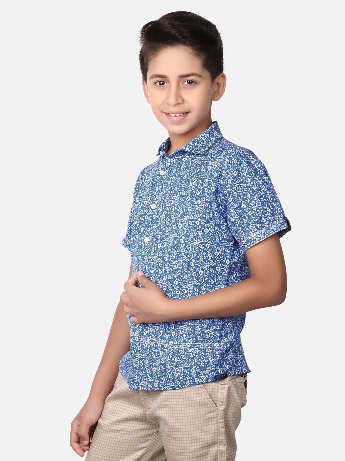 Half Sleeves Printed Shirt - EBTS19-27229 - Image 2