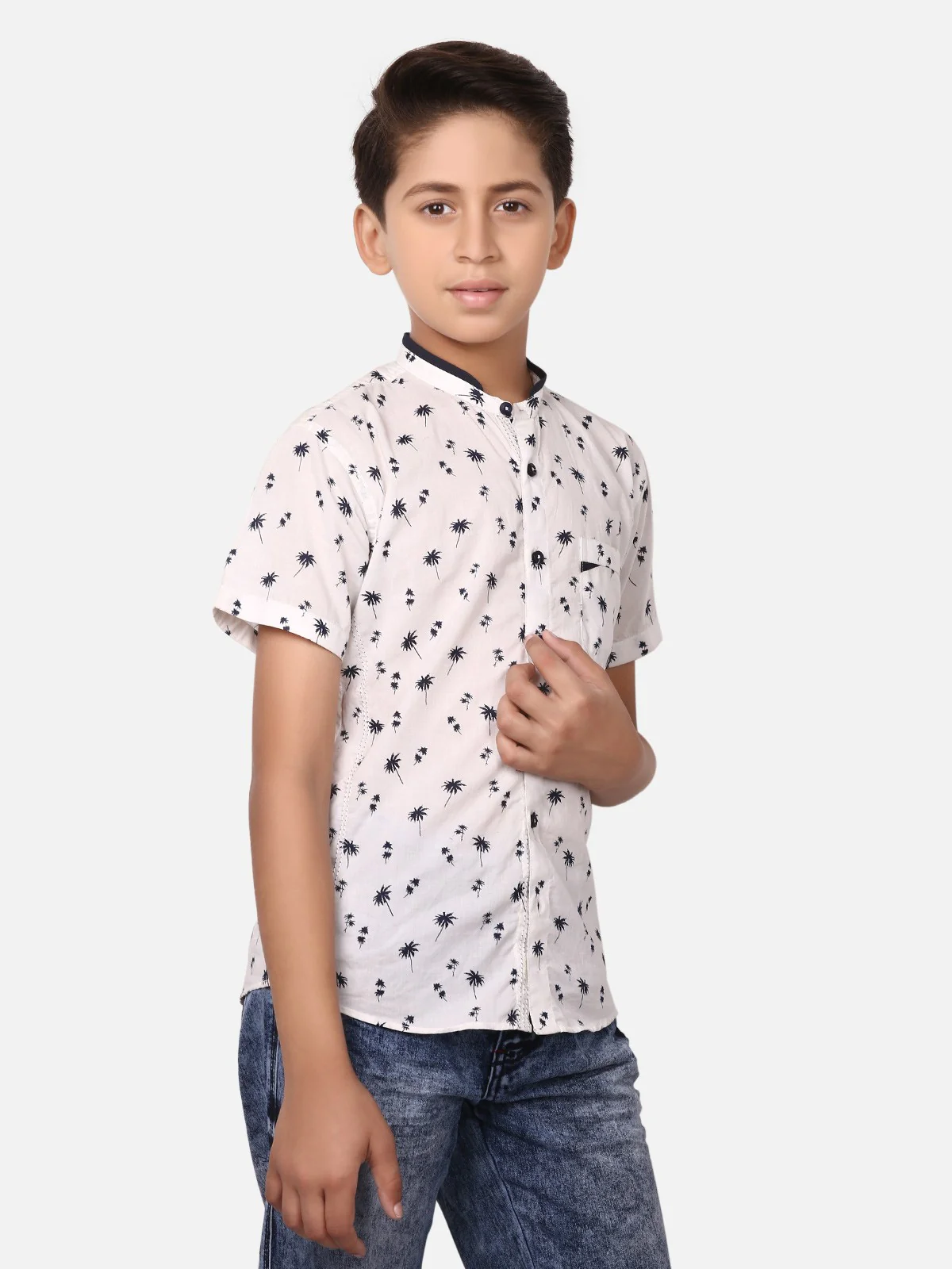 Half Sleeves Printed Shirt - EBTS19-27231 - Image 2