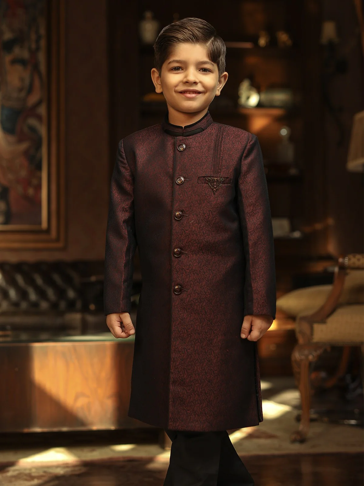 Sherwani Suit - EBTS19-3396 - Image 2