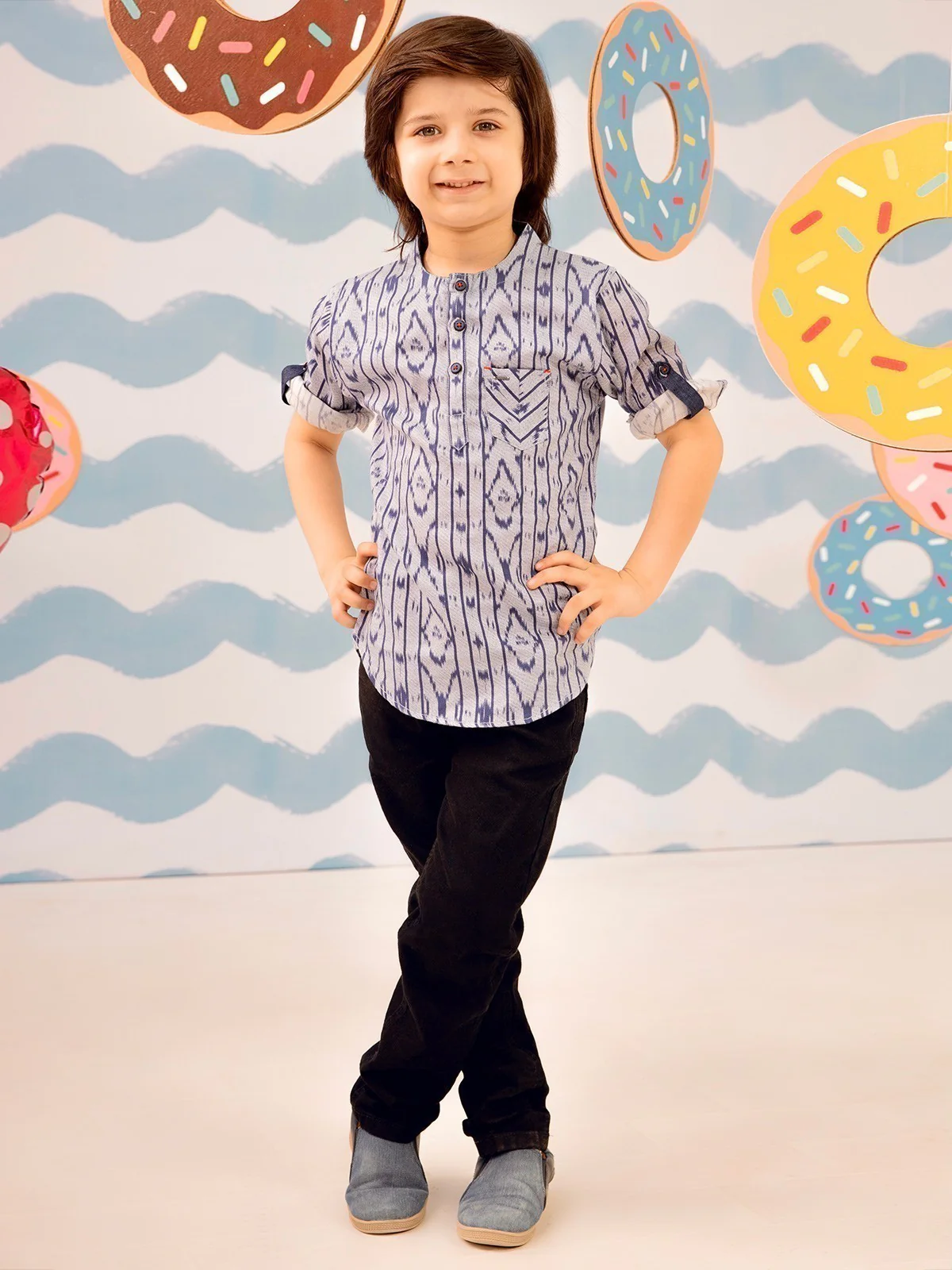 Half Sleeves Printed Shirt - EBTS20-27270