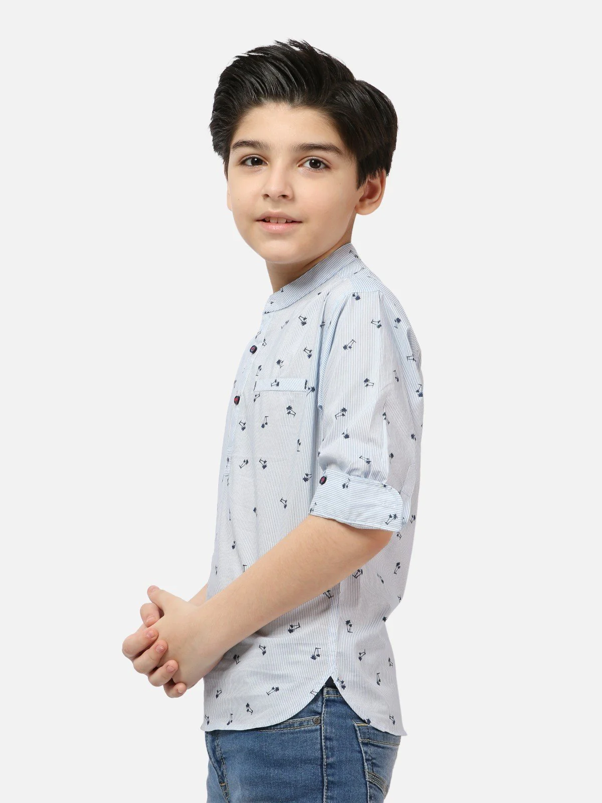 Half Sleeves Printed Shirt - EBTS20-27279 - Image 2