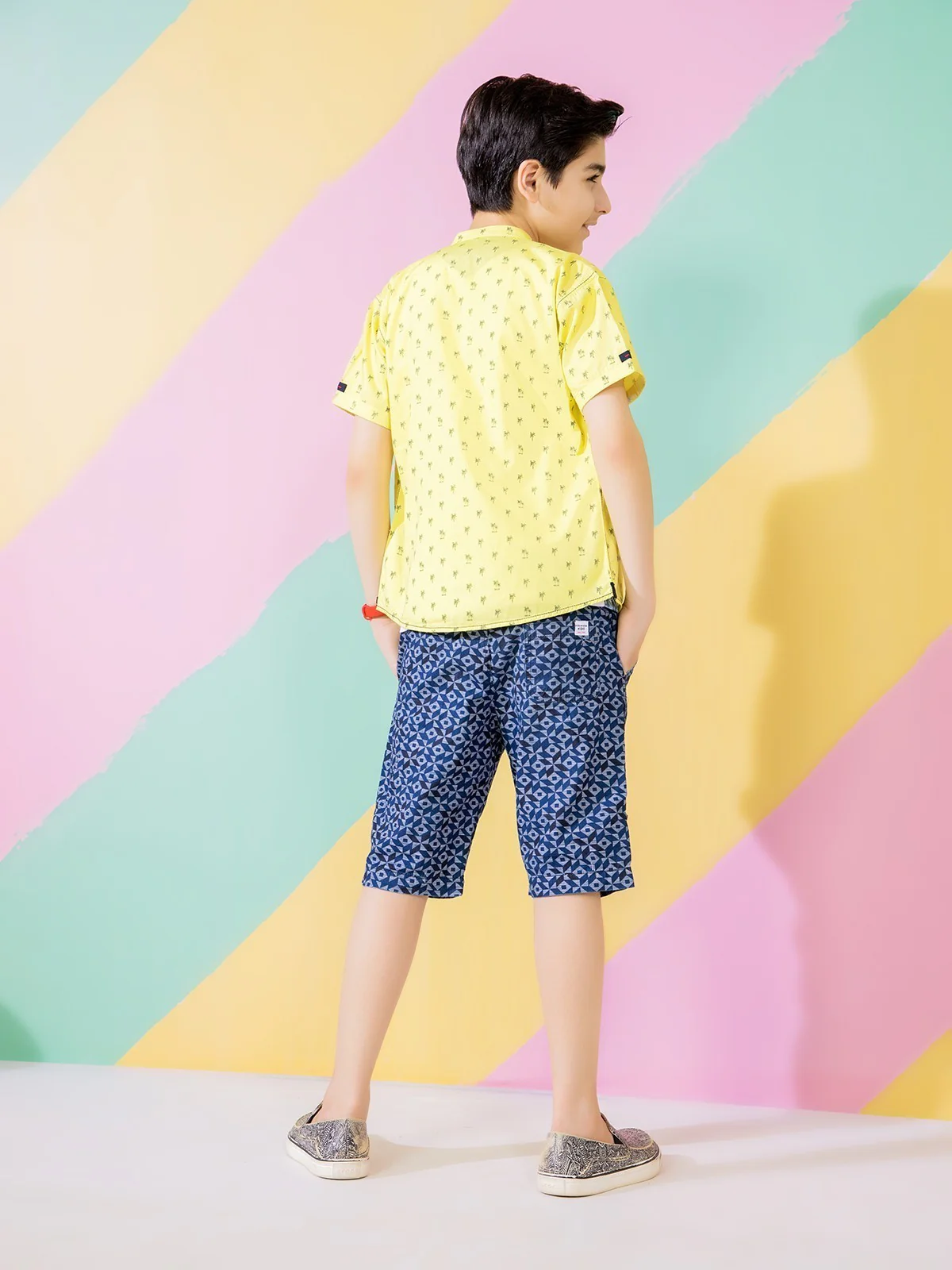 Half Sleeves Printed Shirt - EBTS21-27296 - Image 6