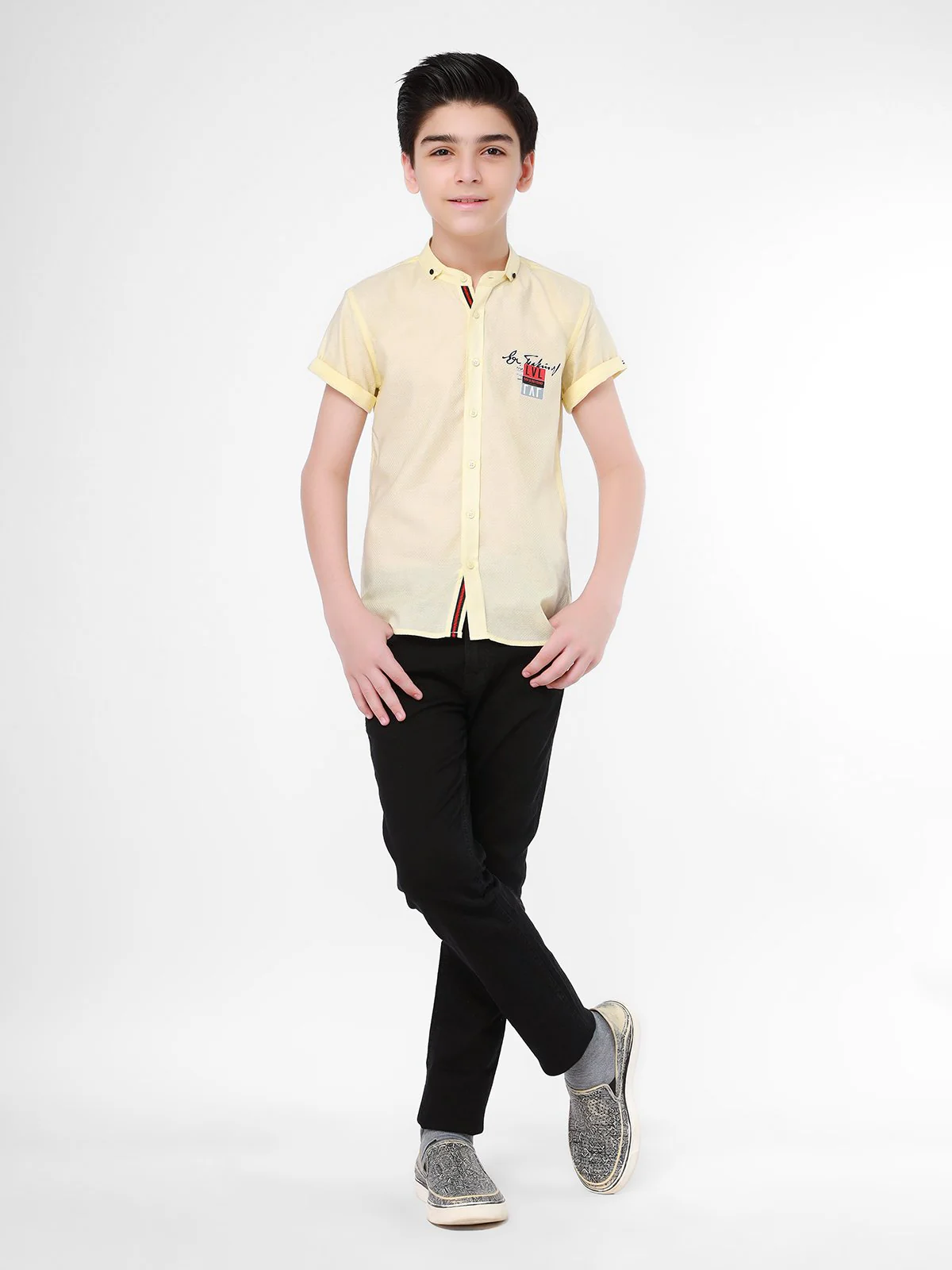 Half Sleeves Graphic Shirt - EBTS21-27320