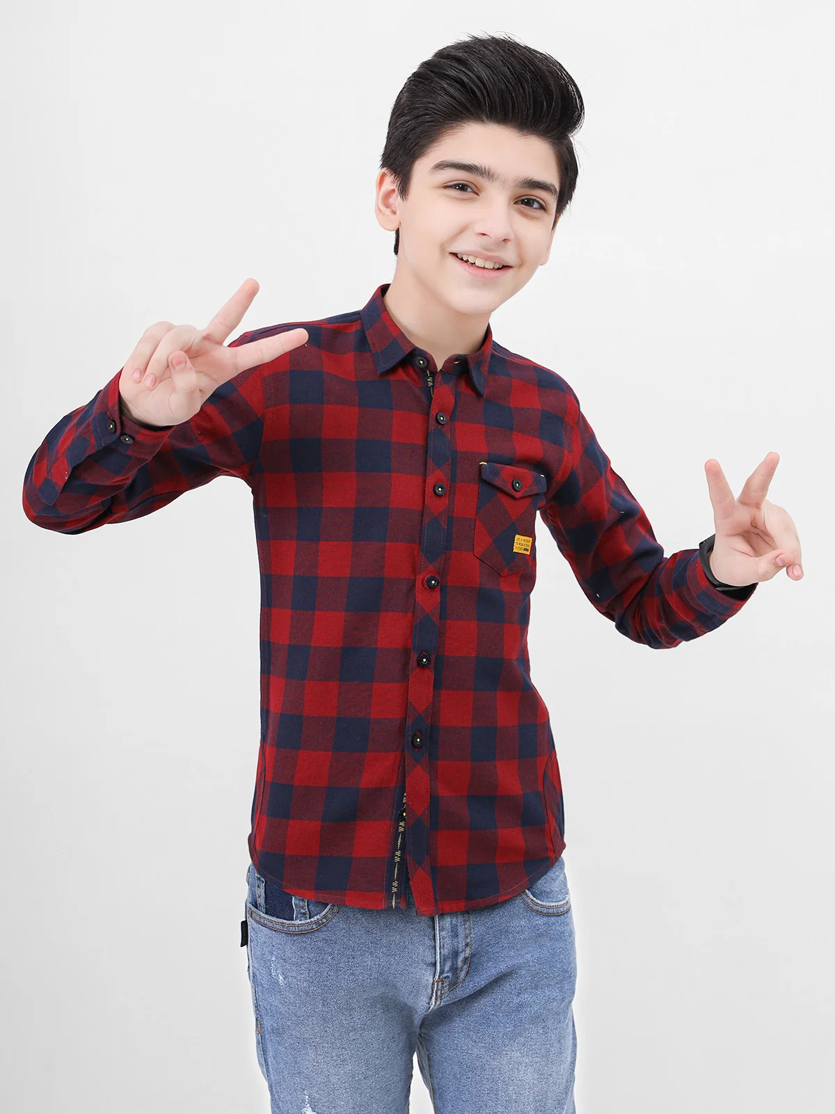 Check Shirt - EBTS21-27354 - Image 2
