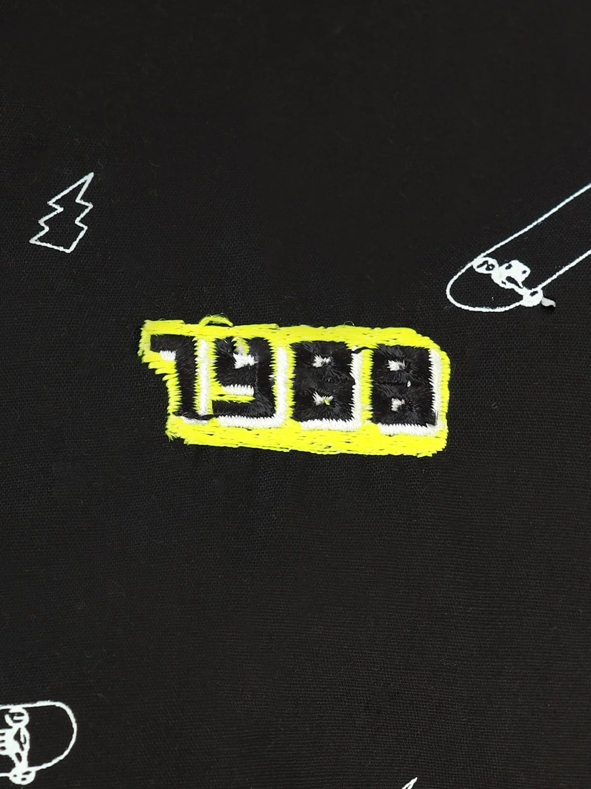 Half Sleeves Typographic Shirt - EBTS22-27400 - Image 3