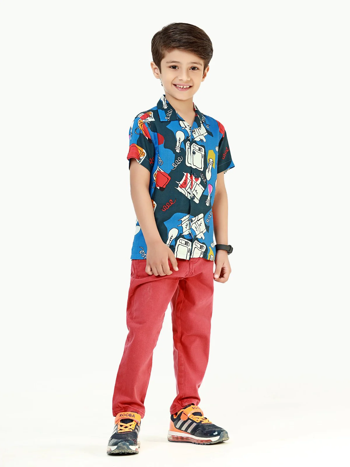 Half Sleeves Printed Shirt - EBTS22-27408