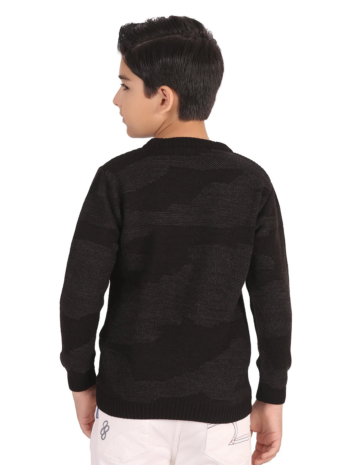 Crew Neck Acrylic Sweater - EBTSWT19-001 - Image 4