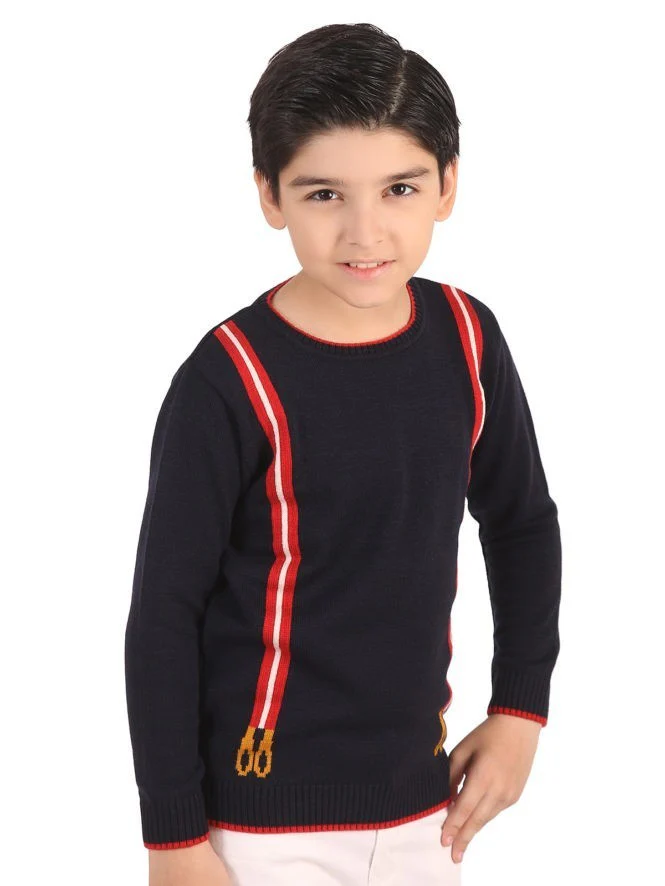 Crew Neck Basic Sweater - EBTSWT19-012 - Image 2