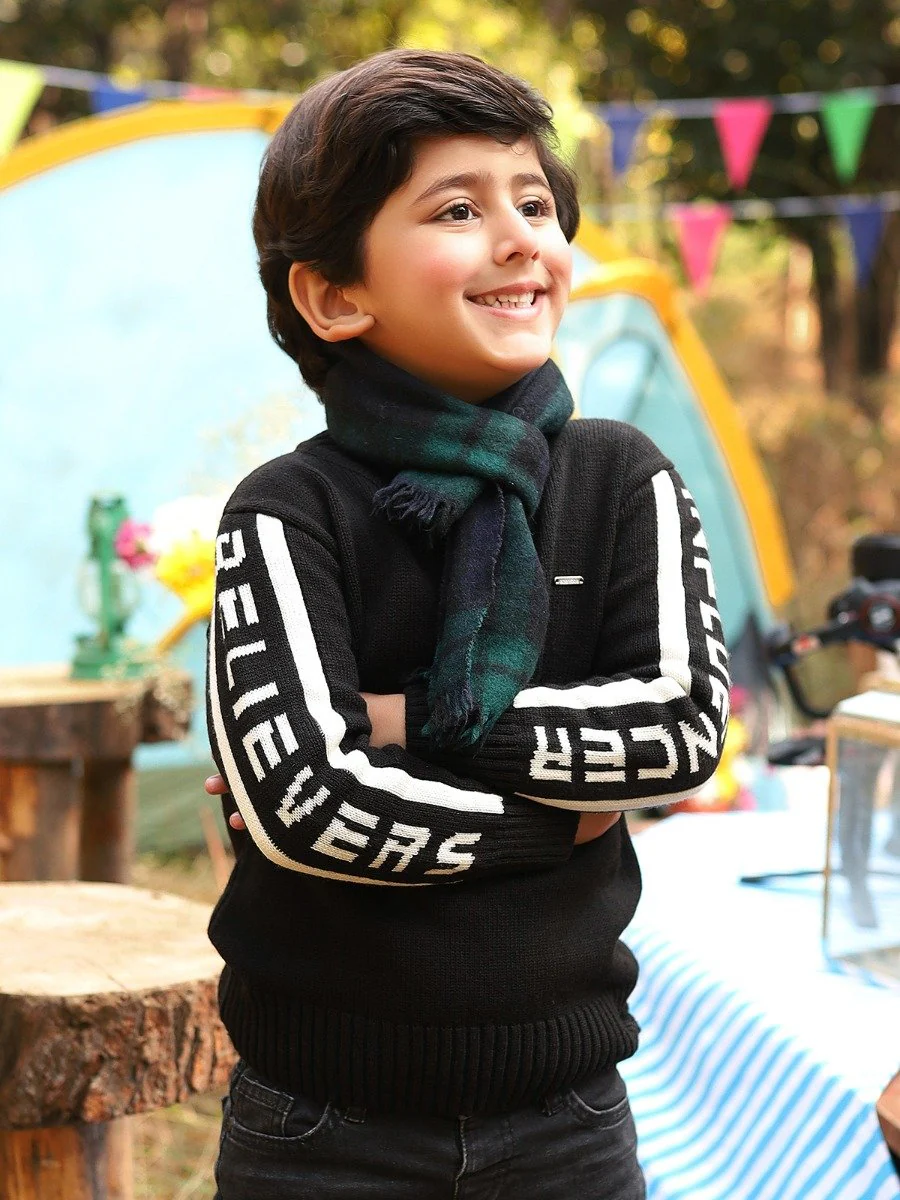 Crew Neck Striped Sweater - EBTSWT20-012 - Image 3