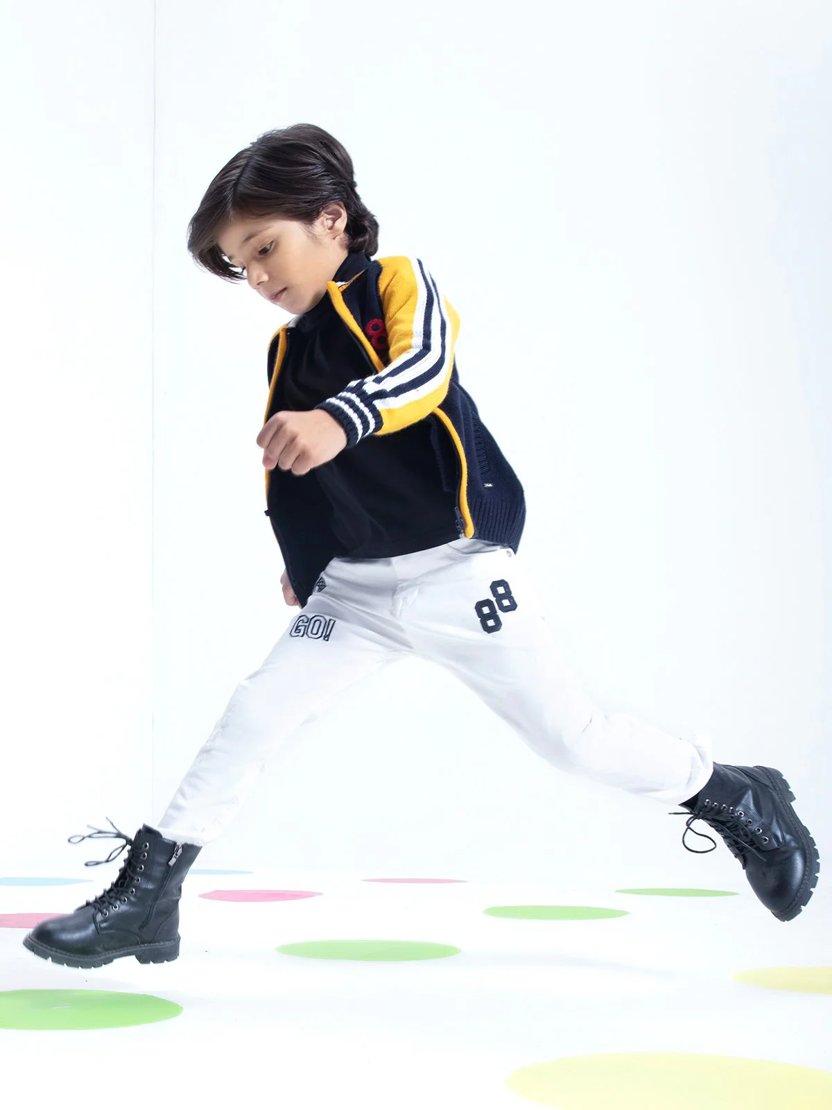 Zipper Color-Block Sweater - EBTSWT21-005 - Image 4
