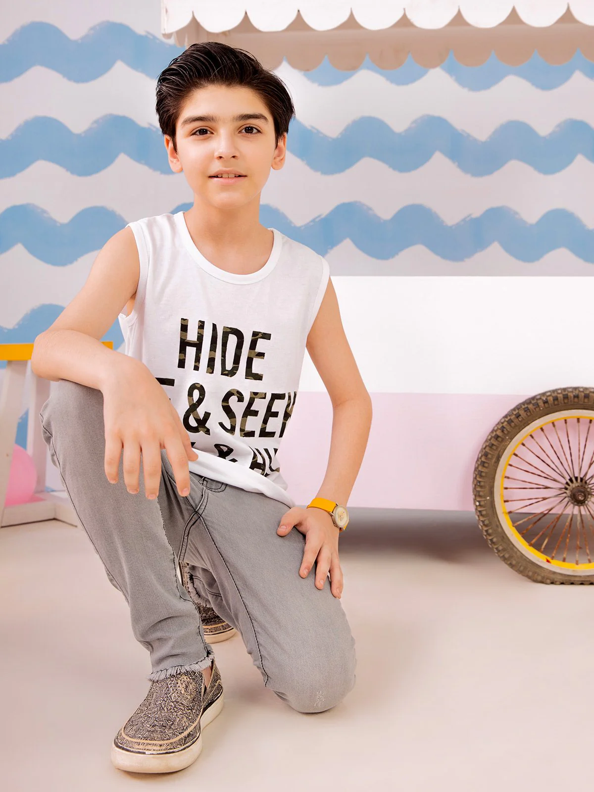 Graphic Tank Top - EBTT21-005 - Image 4