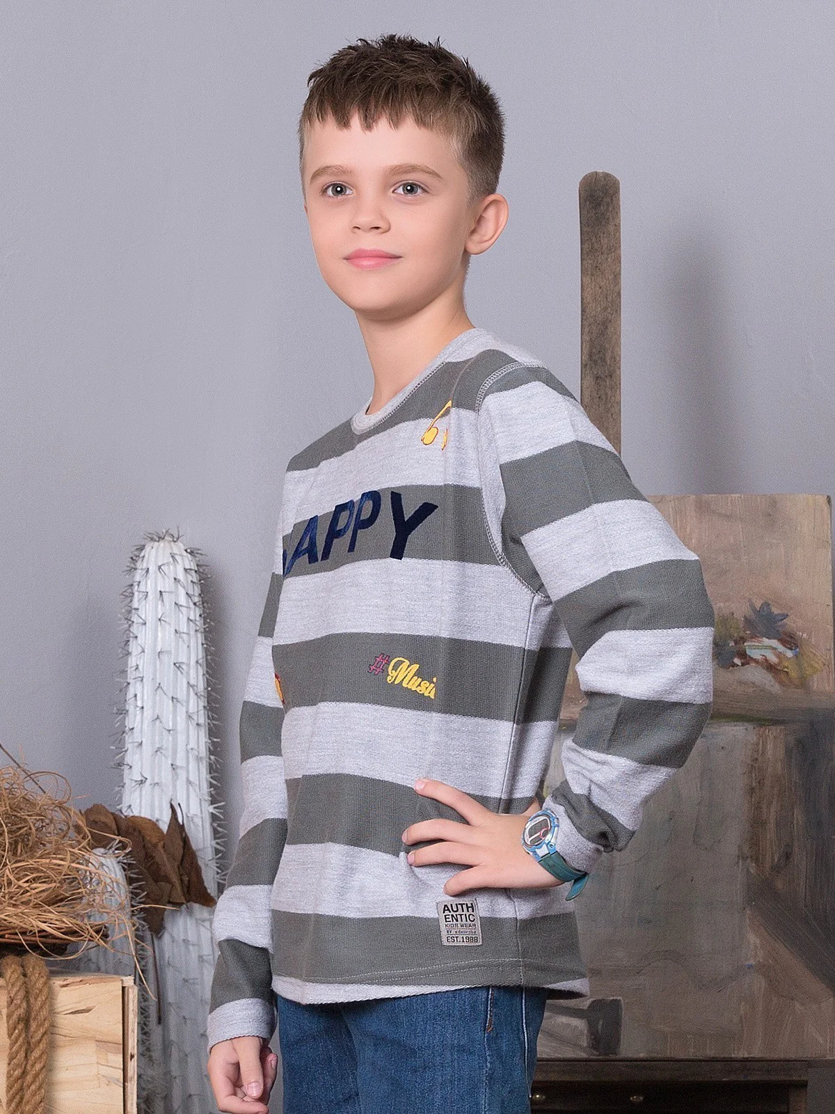 Striped Tee - EBTTS17-018 - Image 2