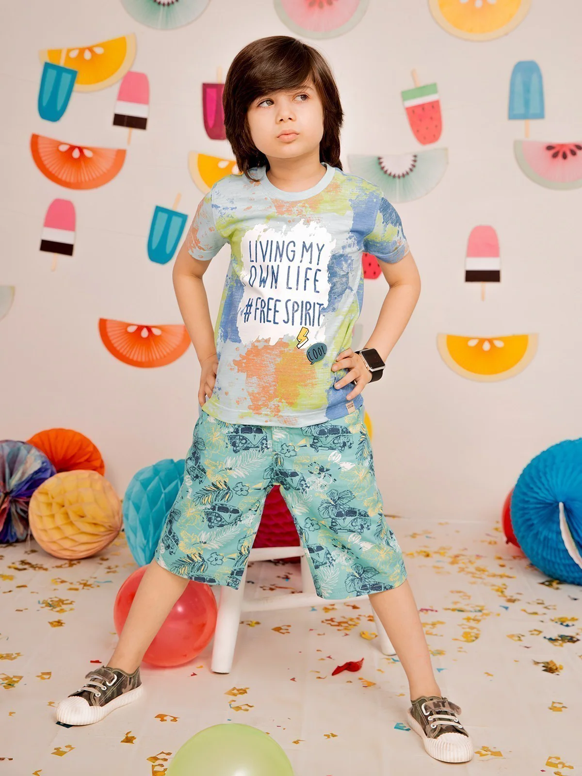 All Over Print Tee - EBTTS21-001