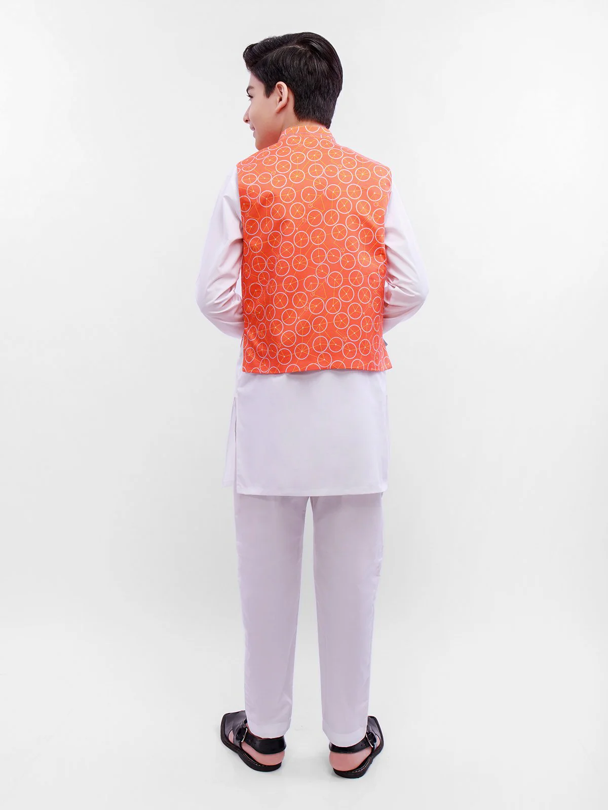 Cotton Waistcoat Suit - EBTWCS21-25138 - Image 5